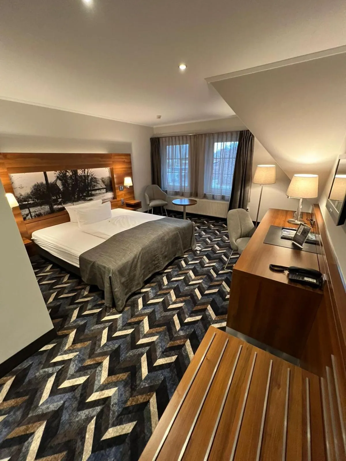 Bedroom, Bed in Hotel Zum Zollhaus