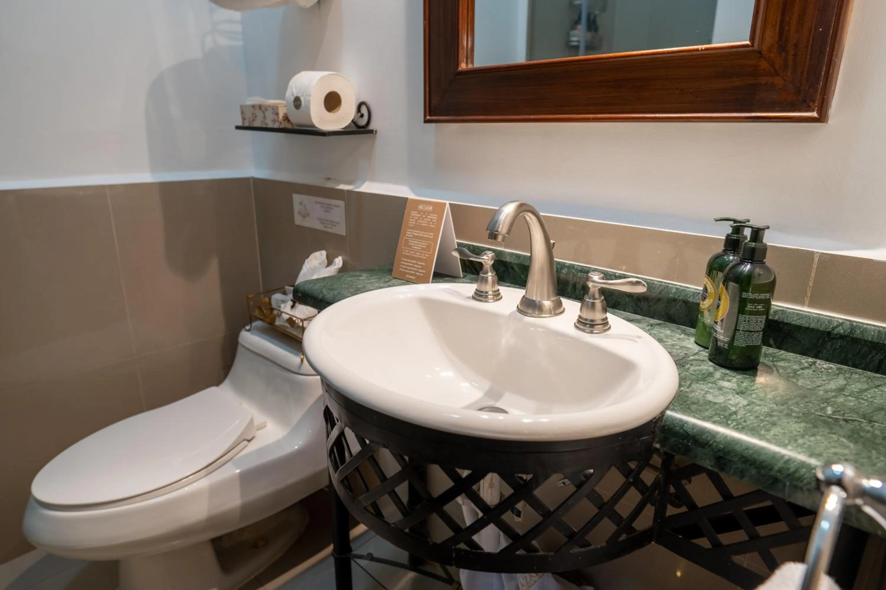 Bathroom in Mansion Alcazar
