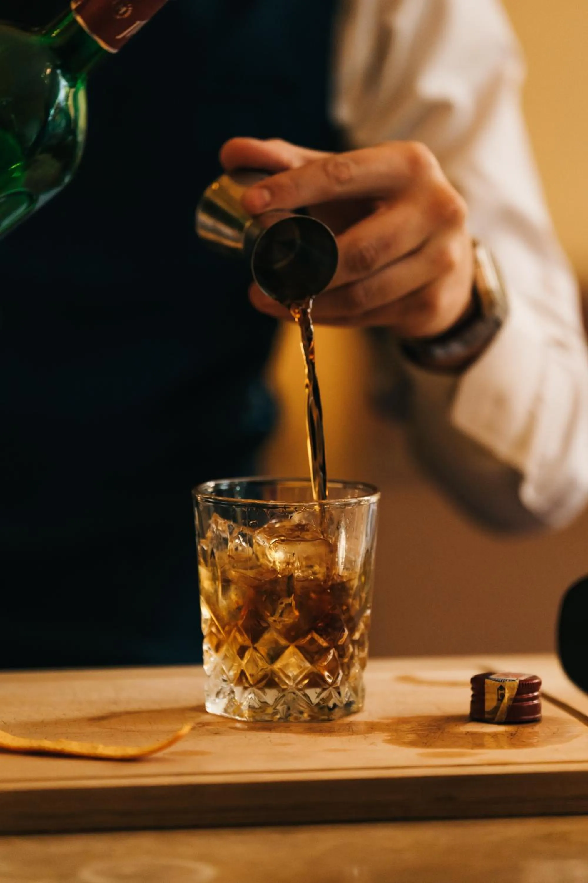 Alcoholic drinks in Mansion Alcazar