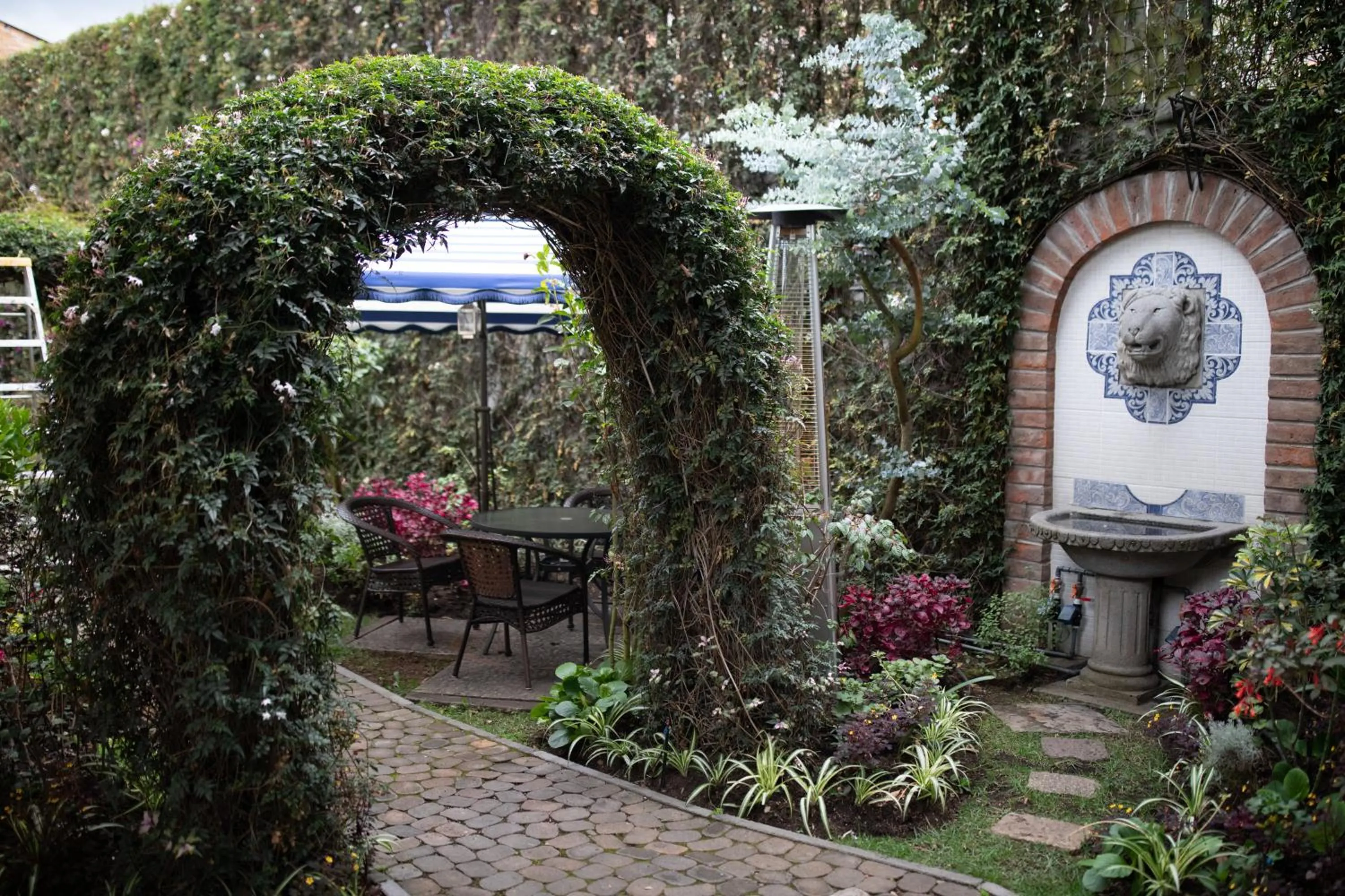 Garden in Mansion Alcazar