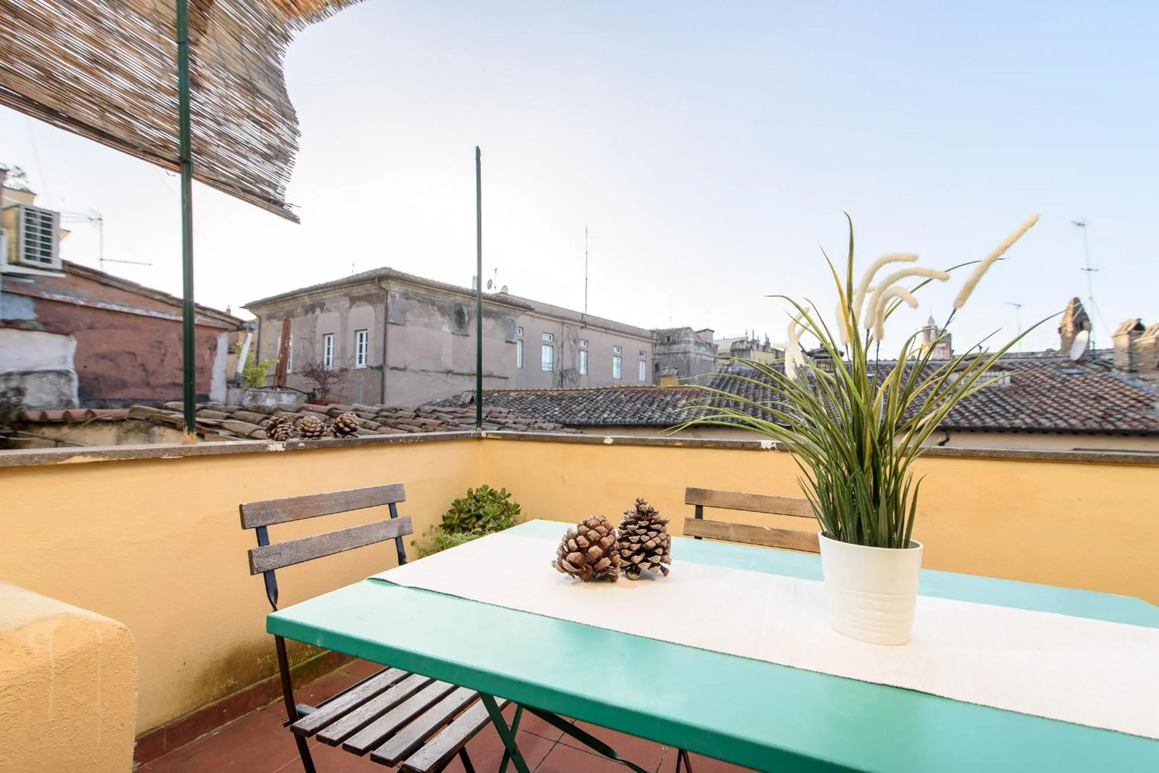 White terrace apartment navona
