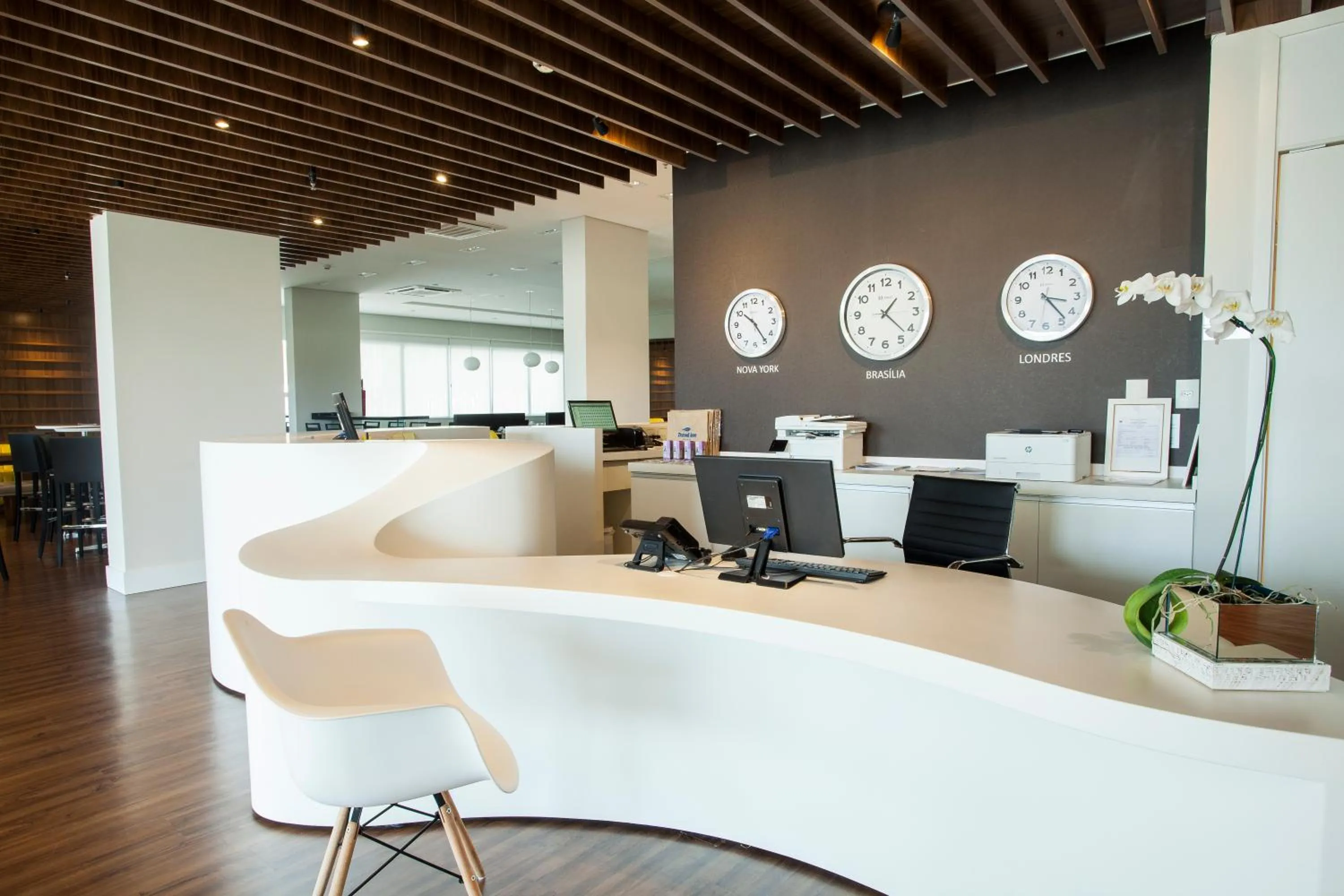 Lobby or reception in Travel Inn Hotels Wise Indaiatuba