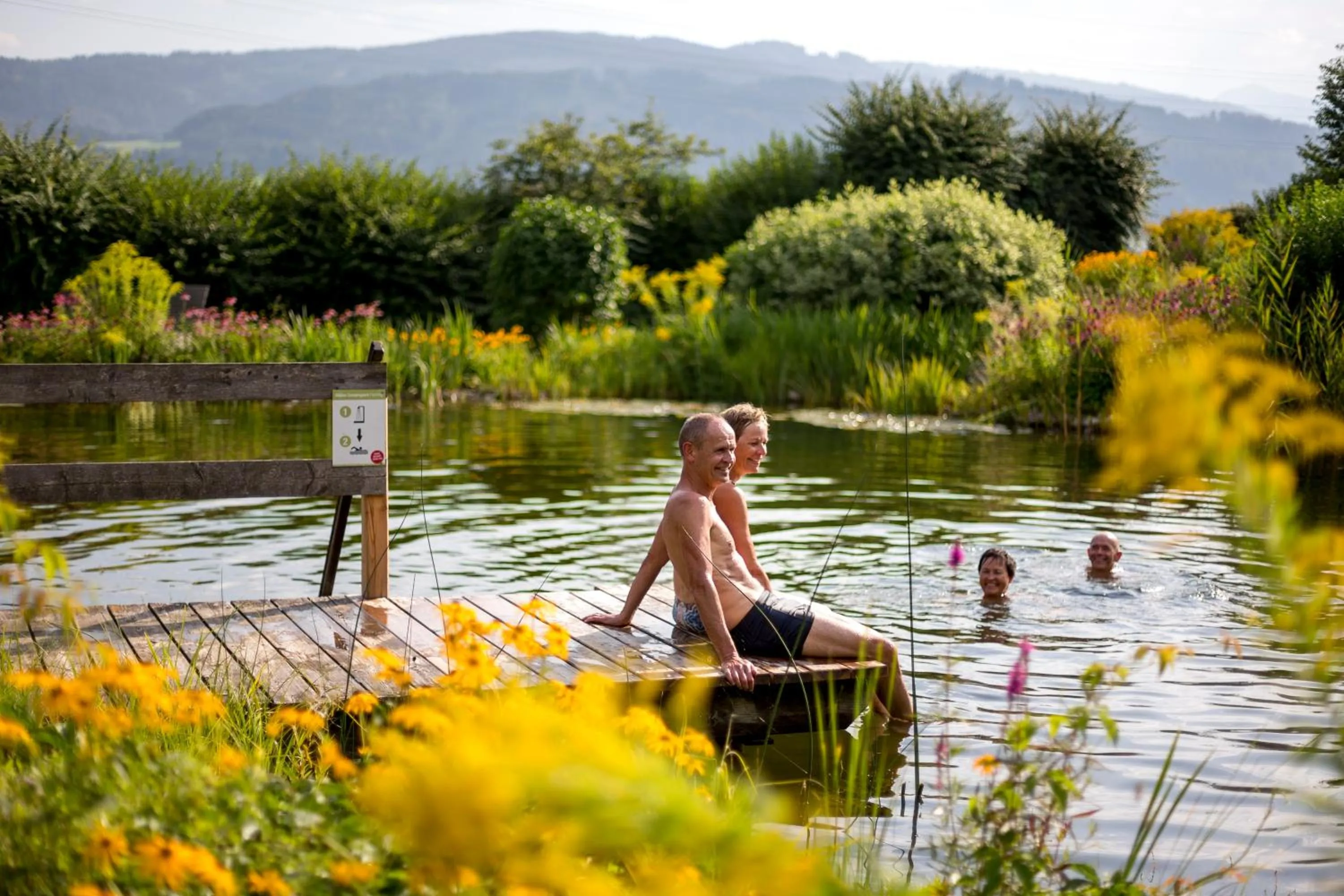 Swimming pool in Komfort Appartements Zirbenland - adults only - no dogs