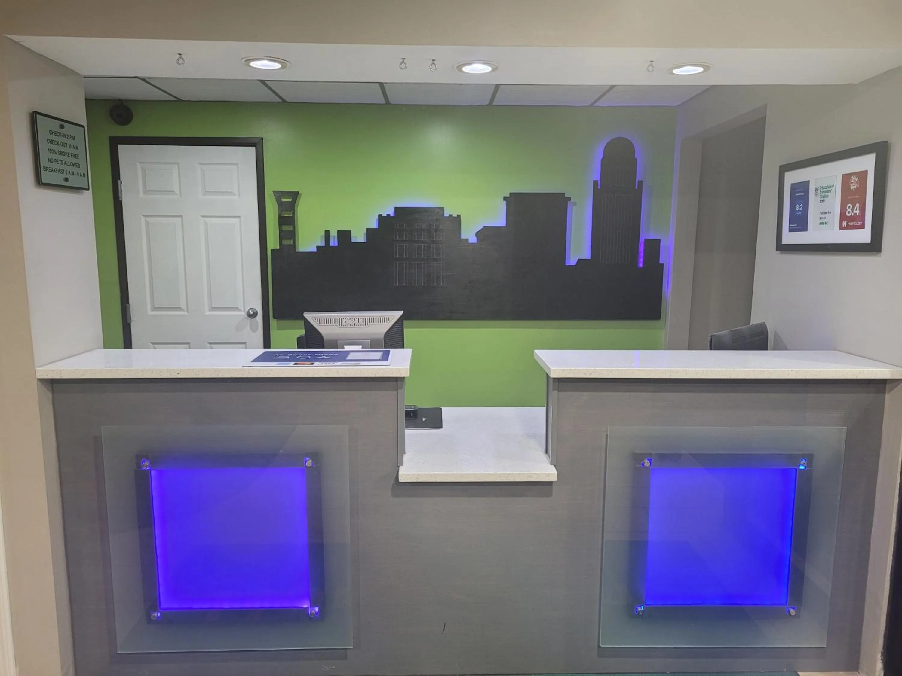 Lobby or reception in Horizon Inn