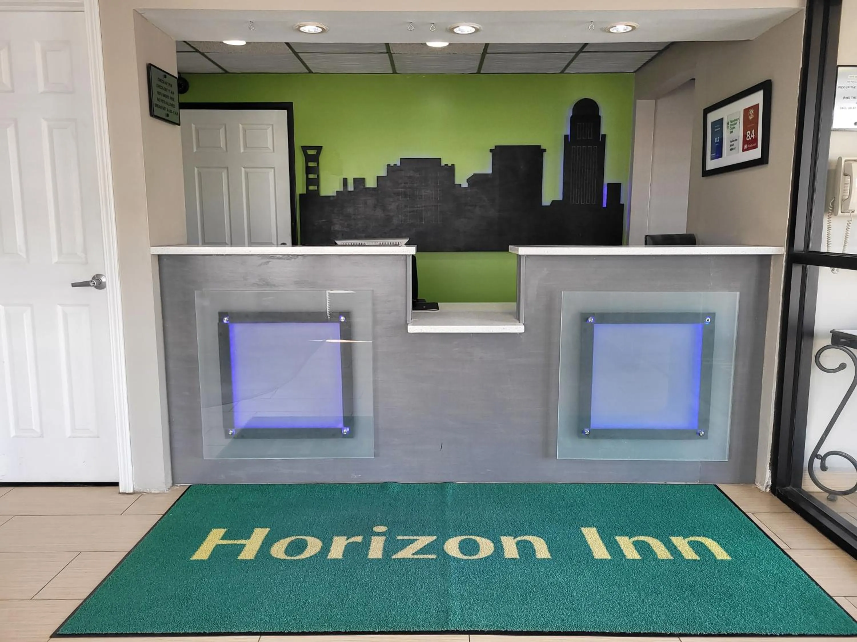 Lobby or reception in Horizon Inn