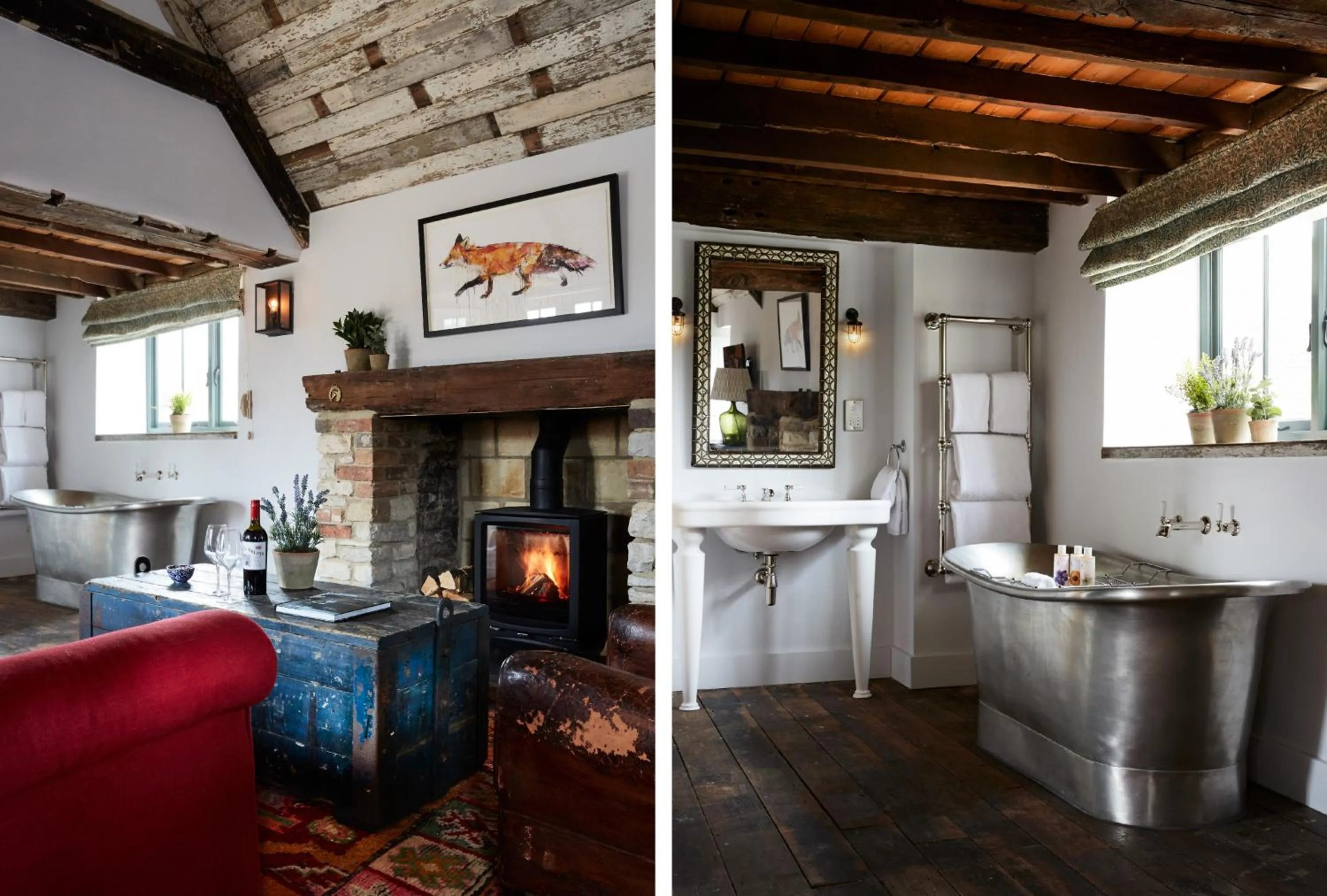 Bathroom in Artist Residence Oxfordshire