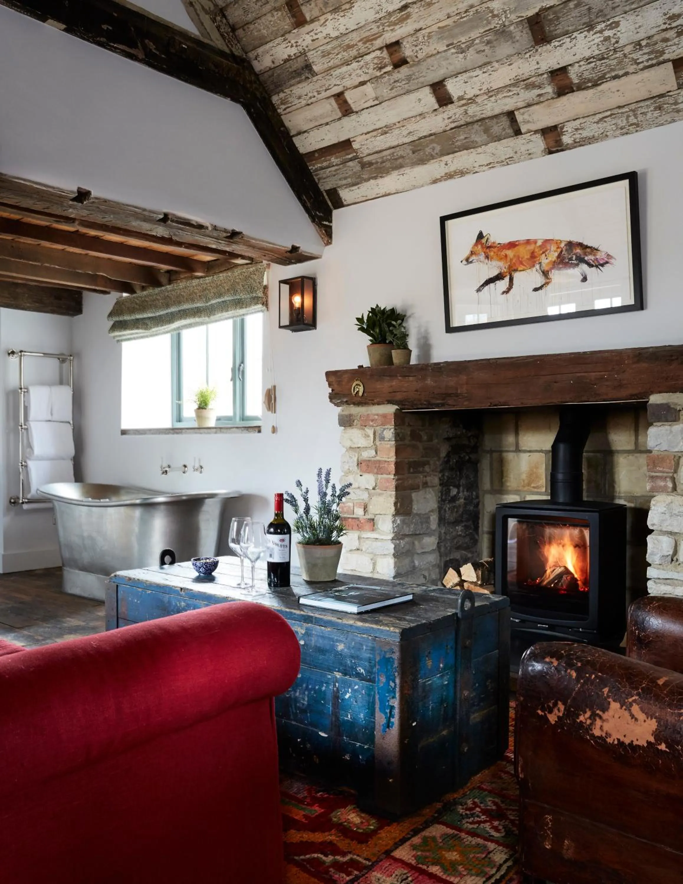 Bathroom in Artist Residence Oxfordshire