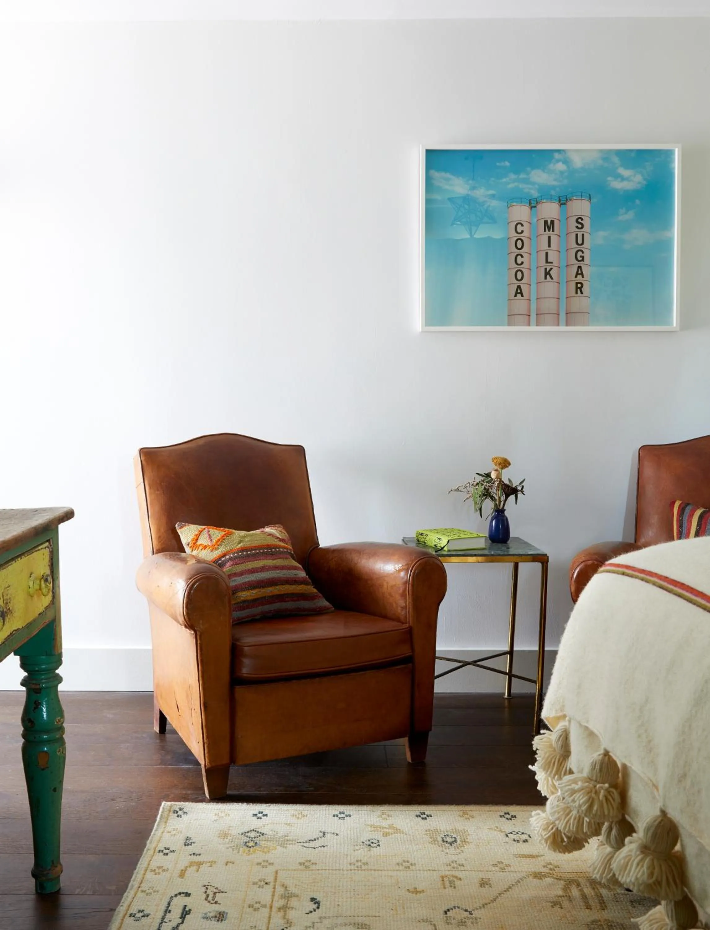 Decorative detail in Artist Residence Oxfordshire