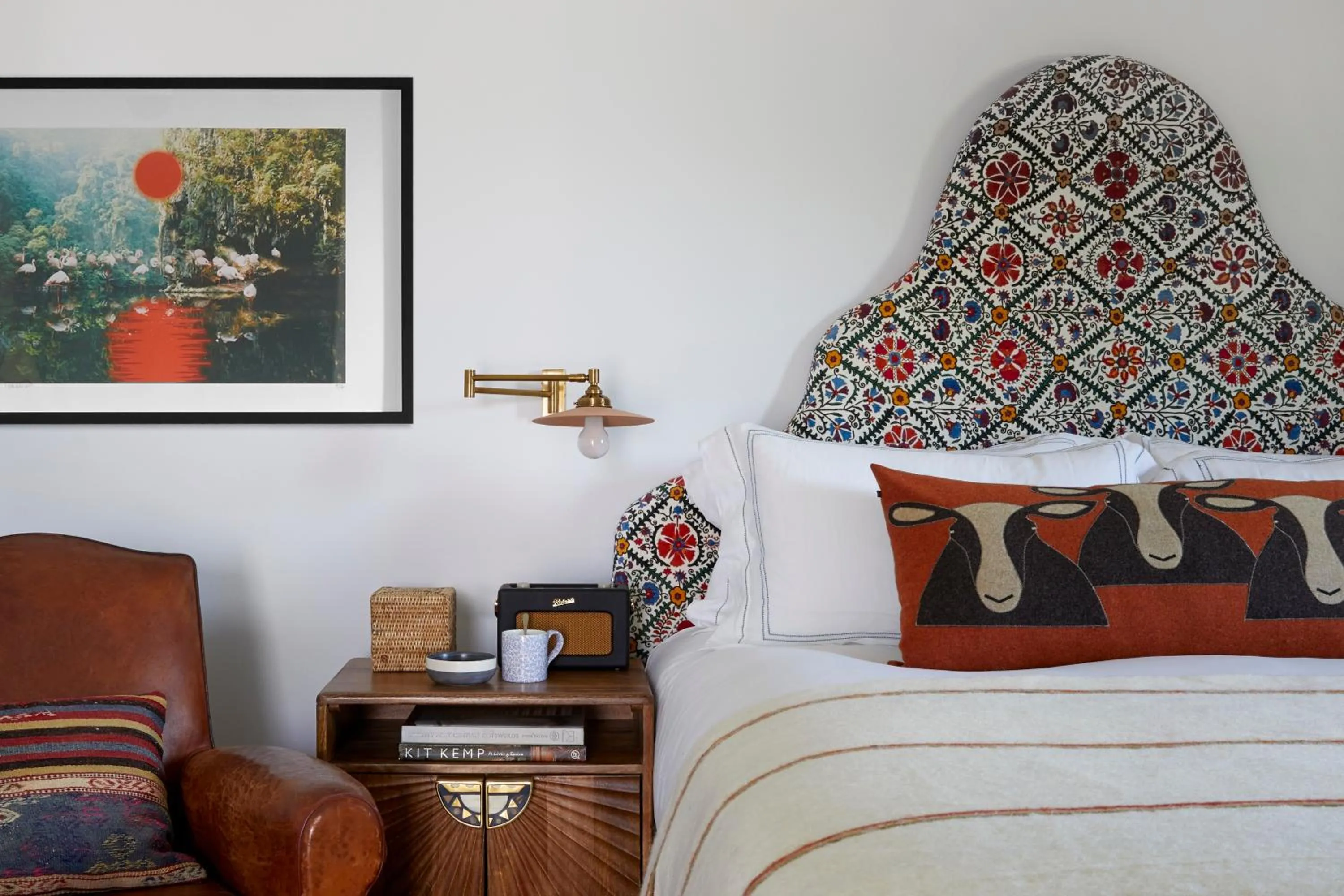 Bed in Artist Residence Oxfordshire