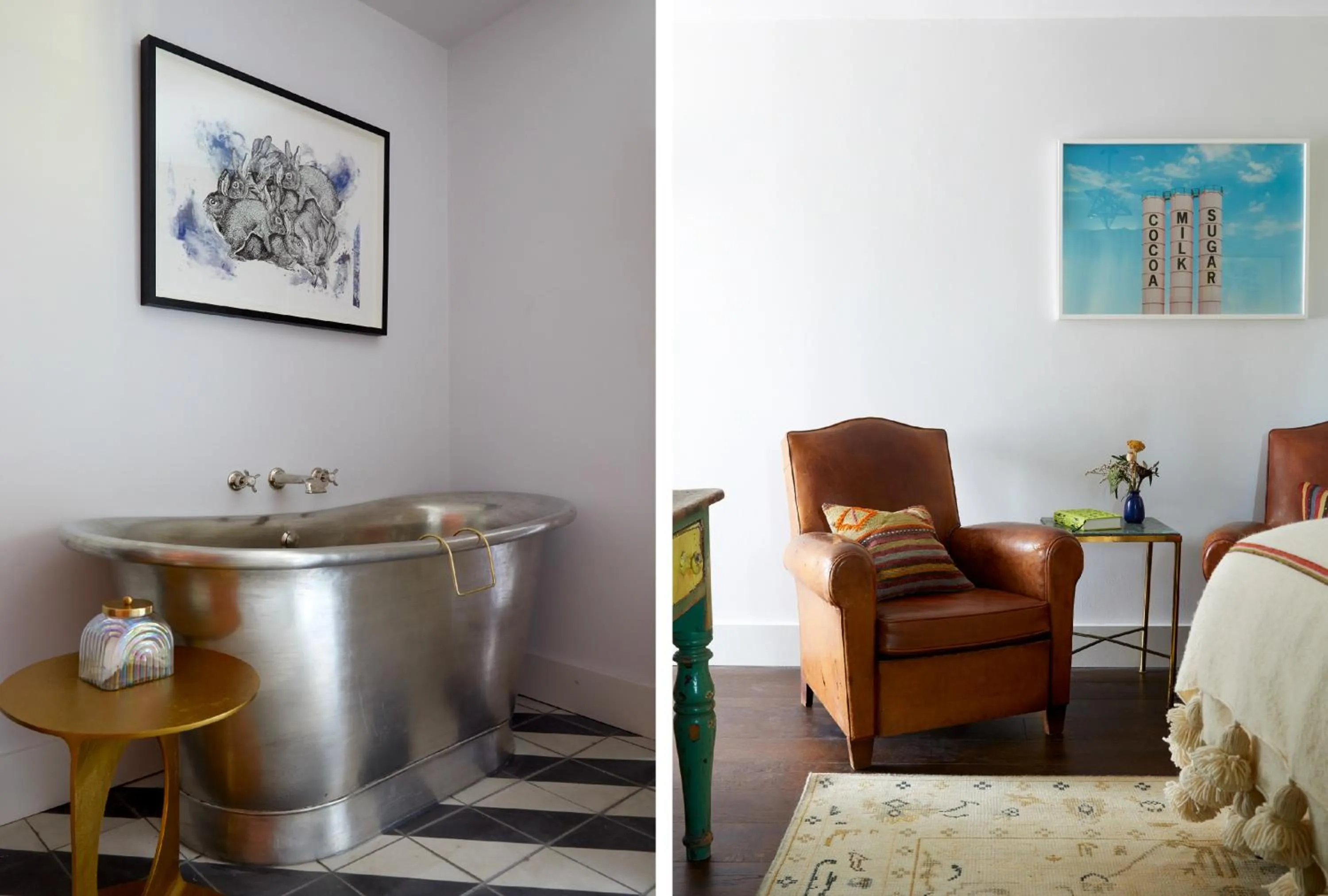 Seating area in Artist Residence Oxfordshire