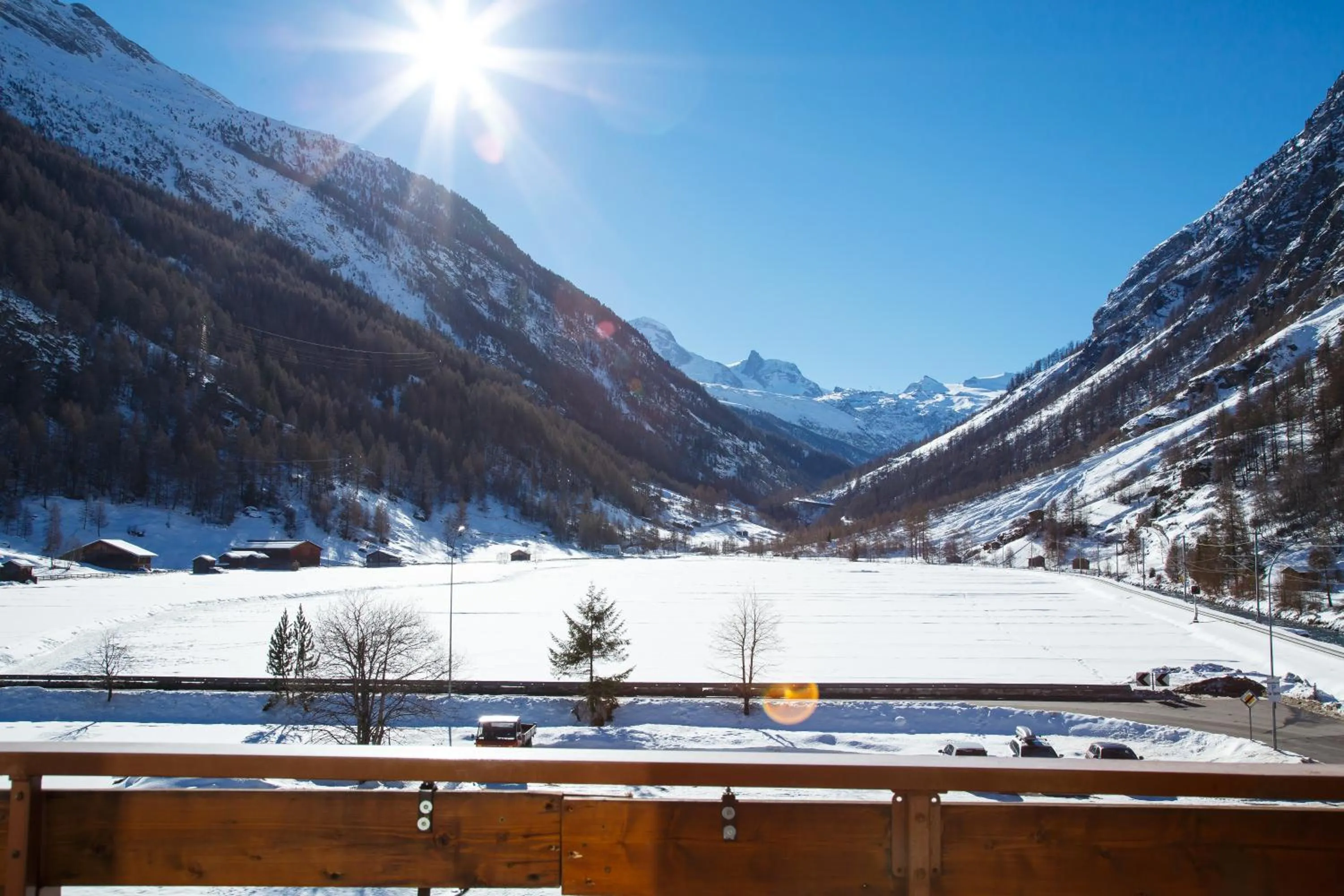 Natural landscape in Walliserhof
