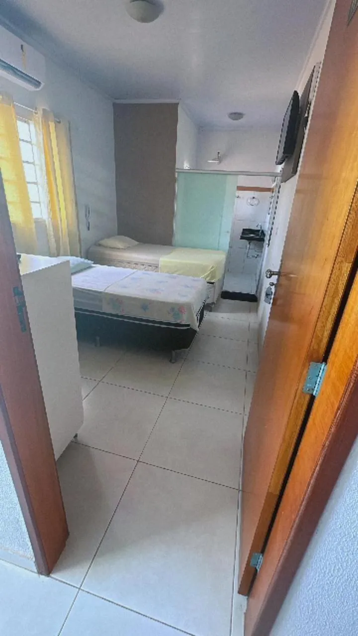 Bed in Hotel Pousada Aeroporto