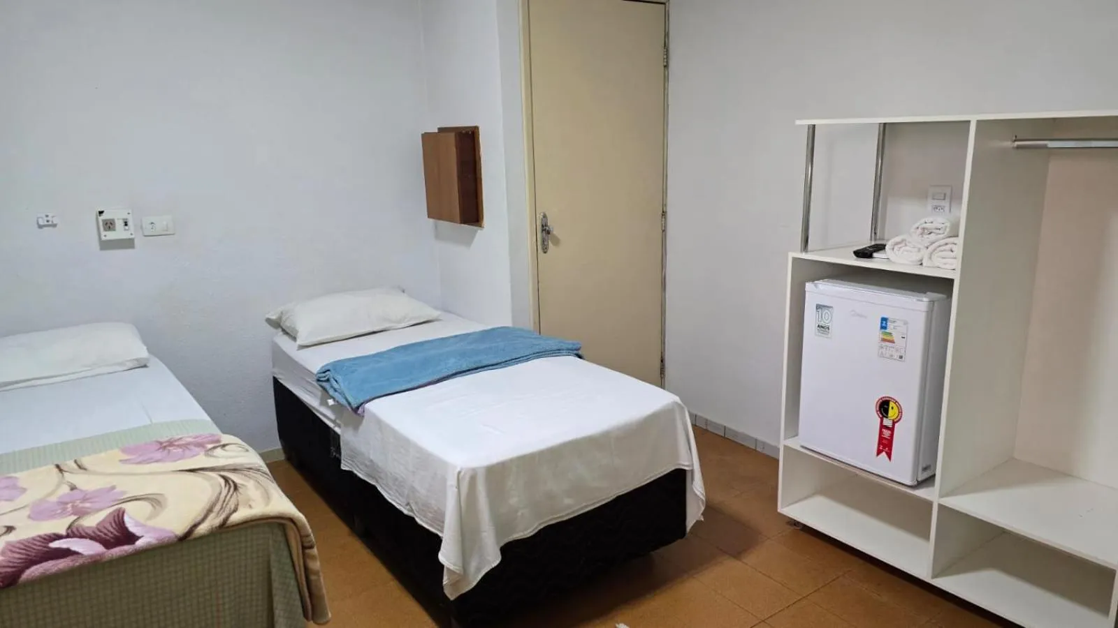 Bed in Hotel Pousada Aeroporto