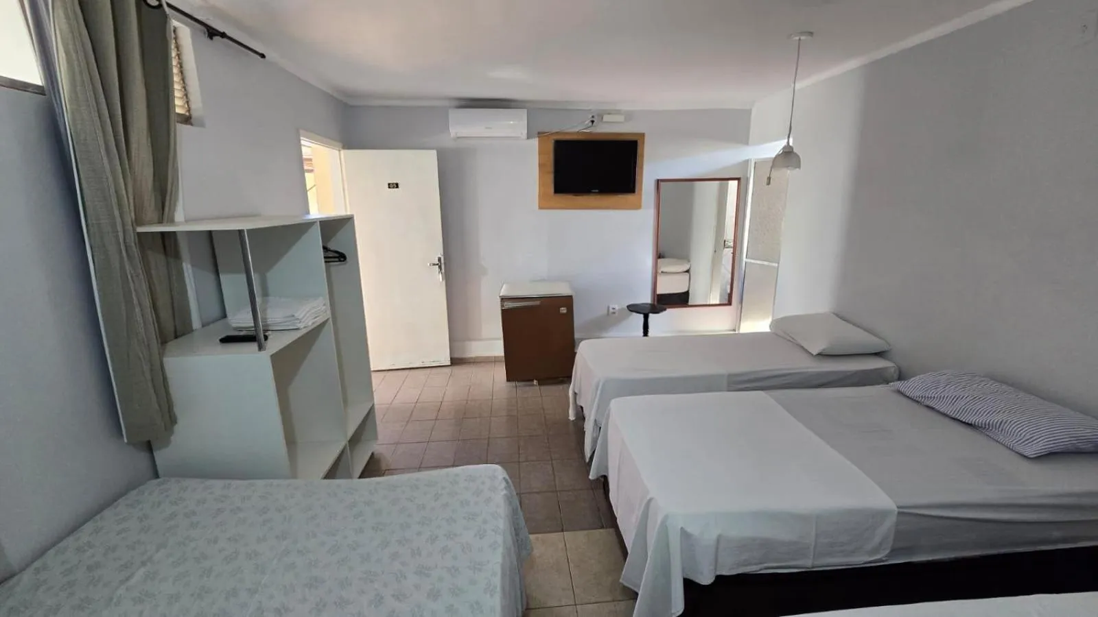 Bed in Hotel Pousada Aeroporto