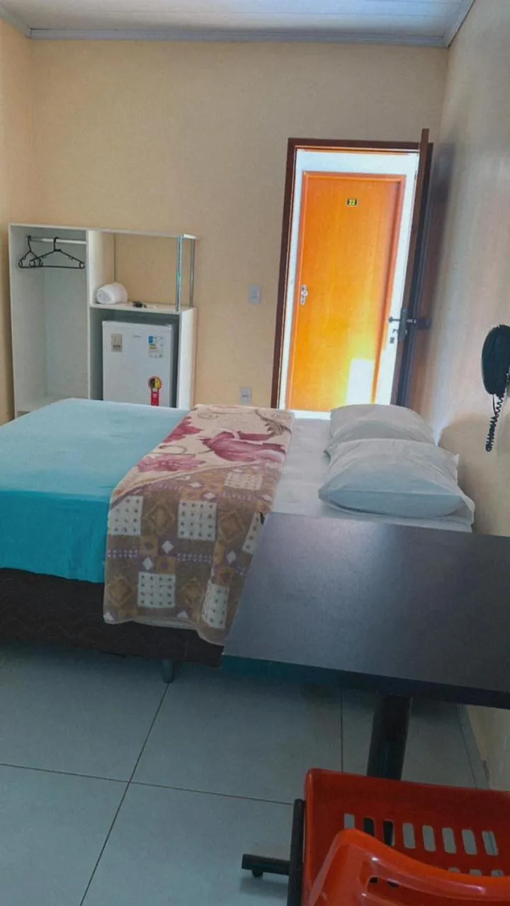 Bed in Hotel Pousada Aeroporto