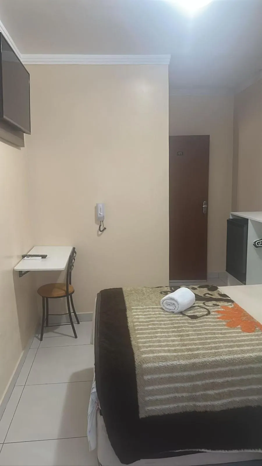 Bed in Hotel Pousada Aeroporto