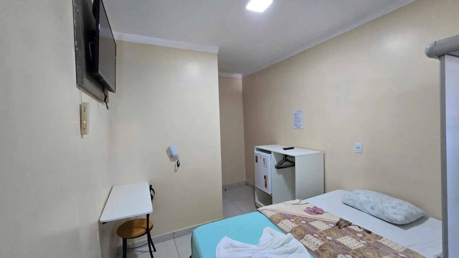 Bed in Hotel Pousada Aeroporto