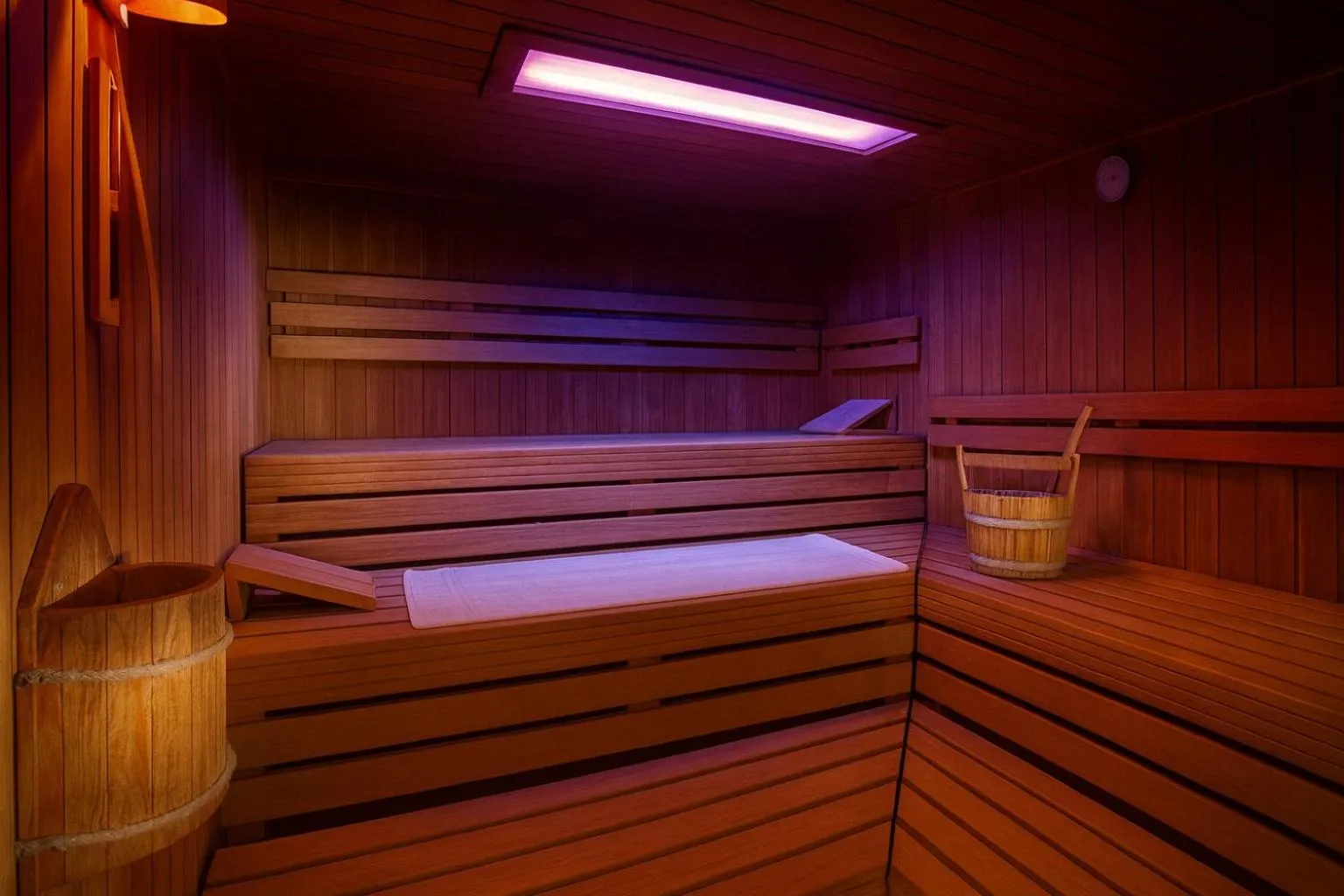 Sauna in Hotel Serpiano