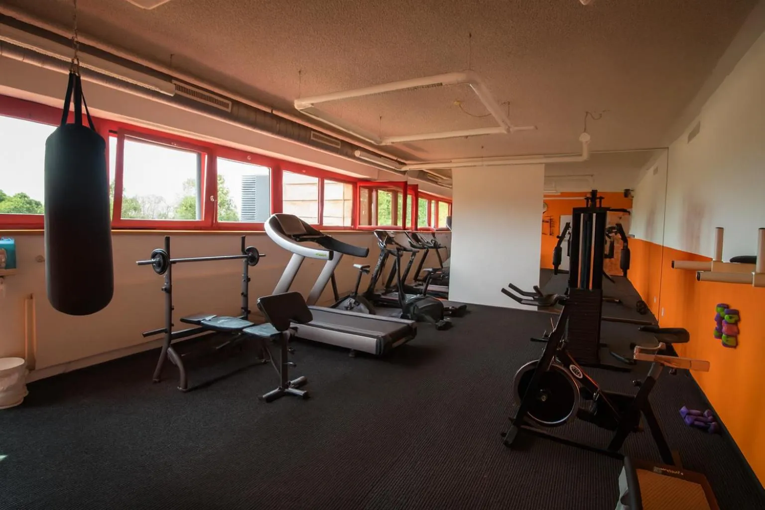 Fitness centre/facilities in Hotel Serpiano
