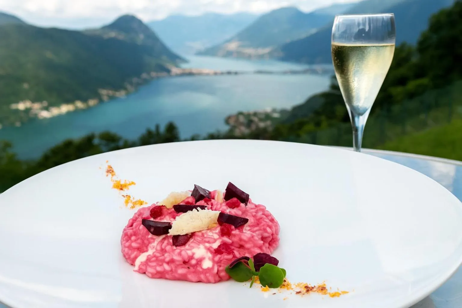 Food in Hotel Serpiano