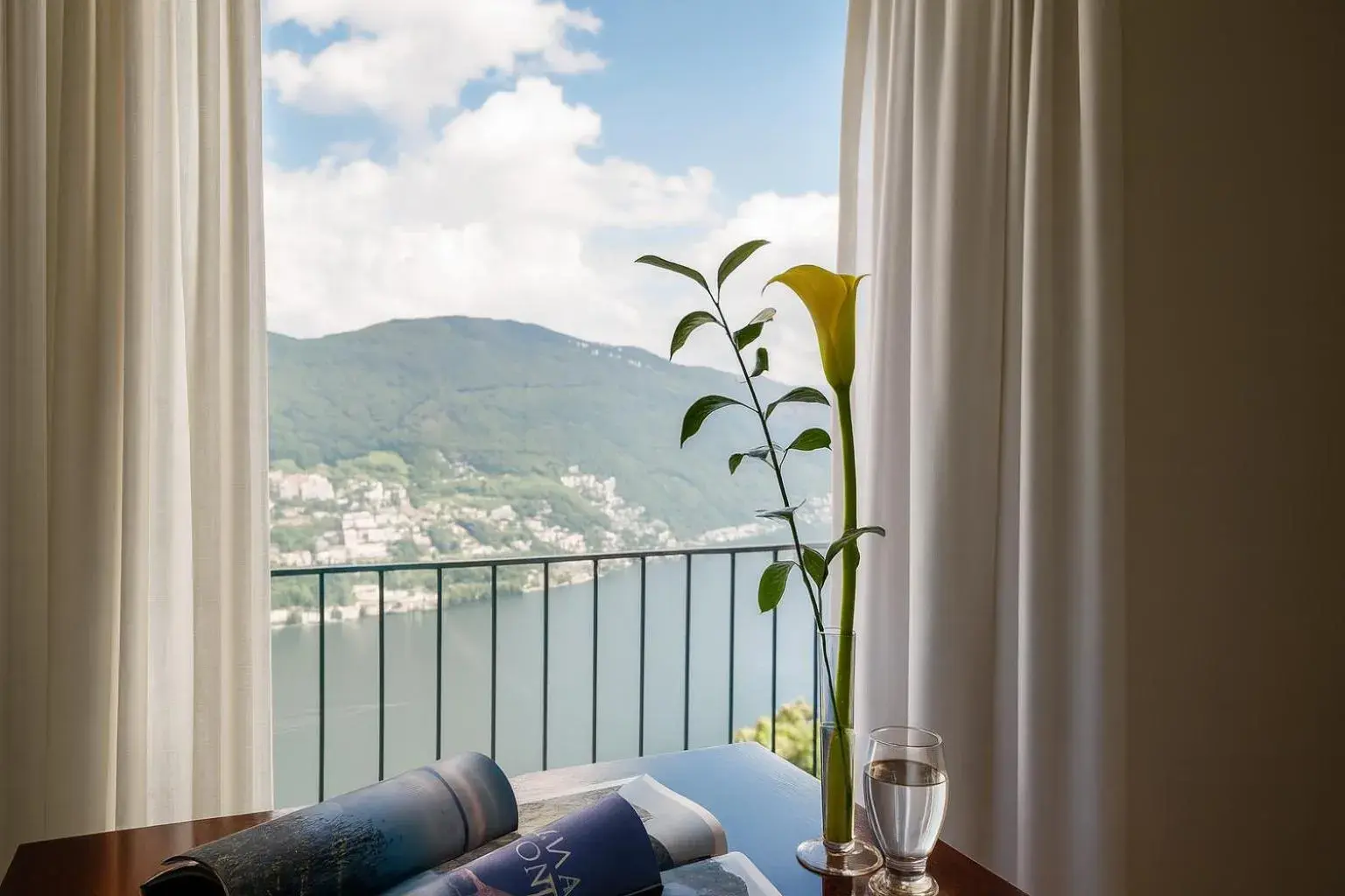 Bedroom in Hotel Serpiano Bedroom in Hotel Serpiano