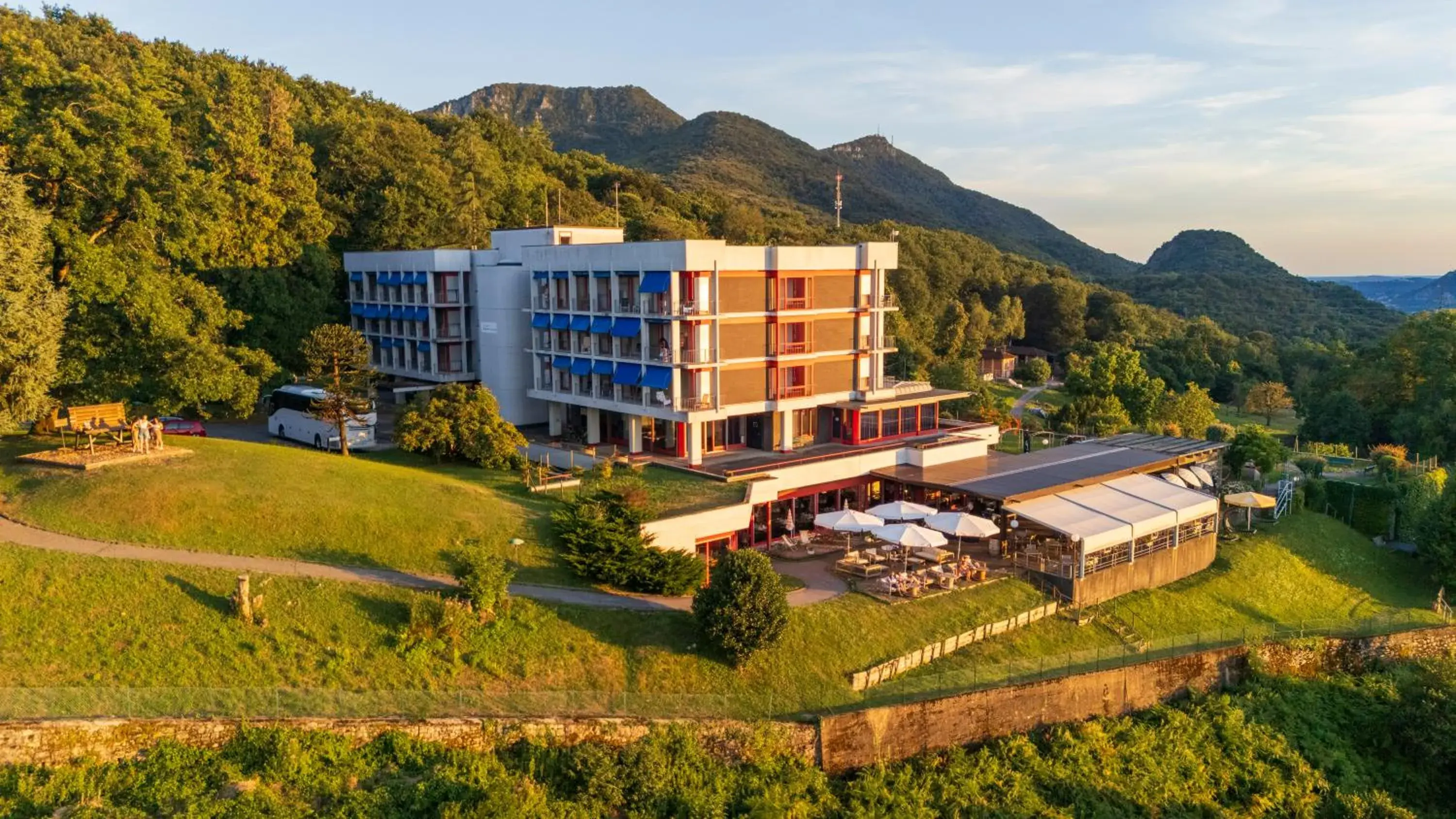 Property building in Hotel Serpiano Property building in Hotel Serpiano