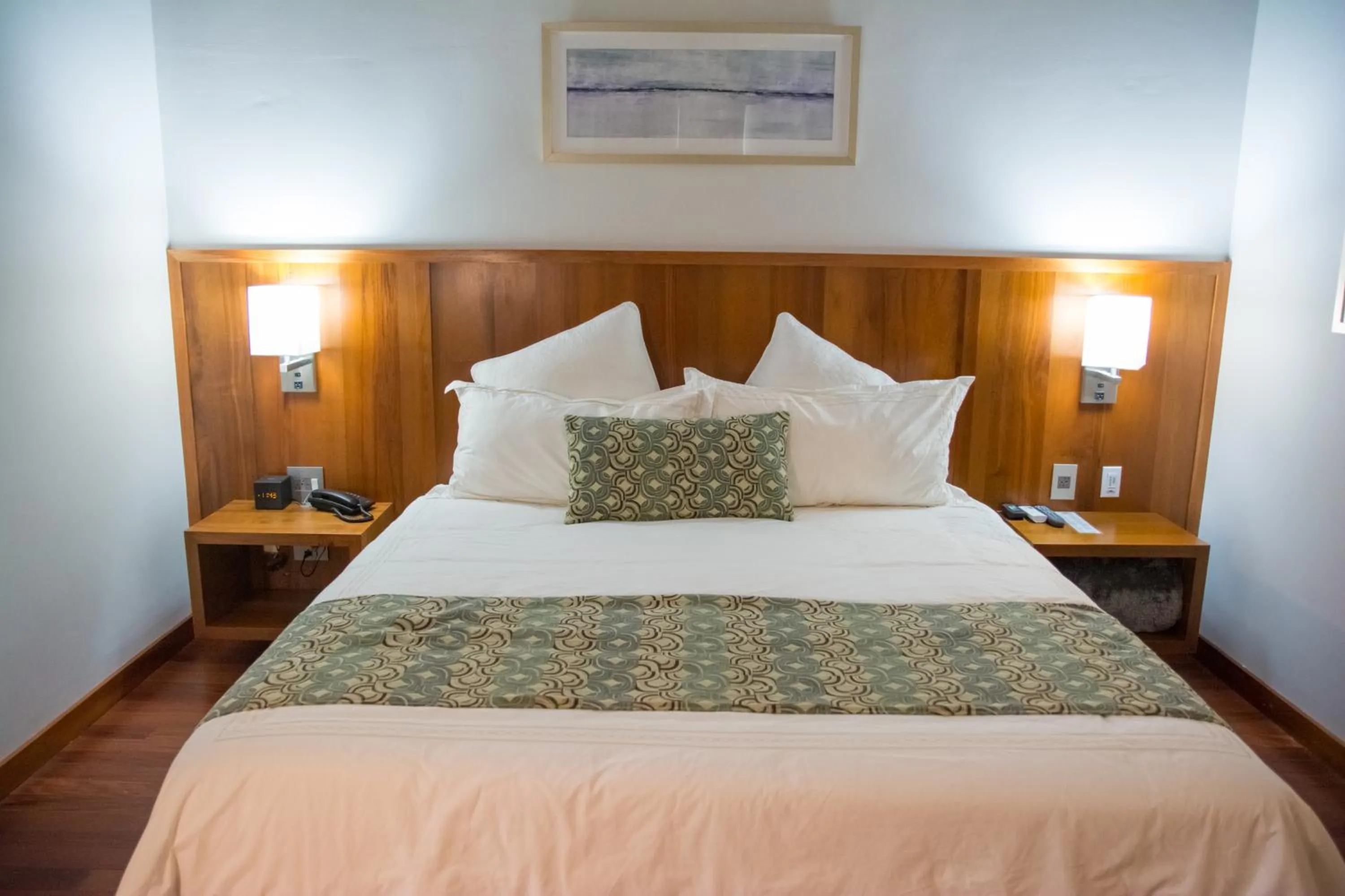 Bed in Los Brezos Hotel Boutique