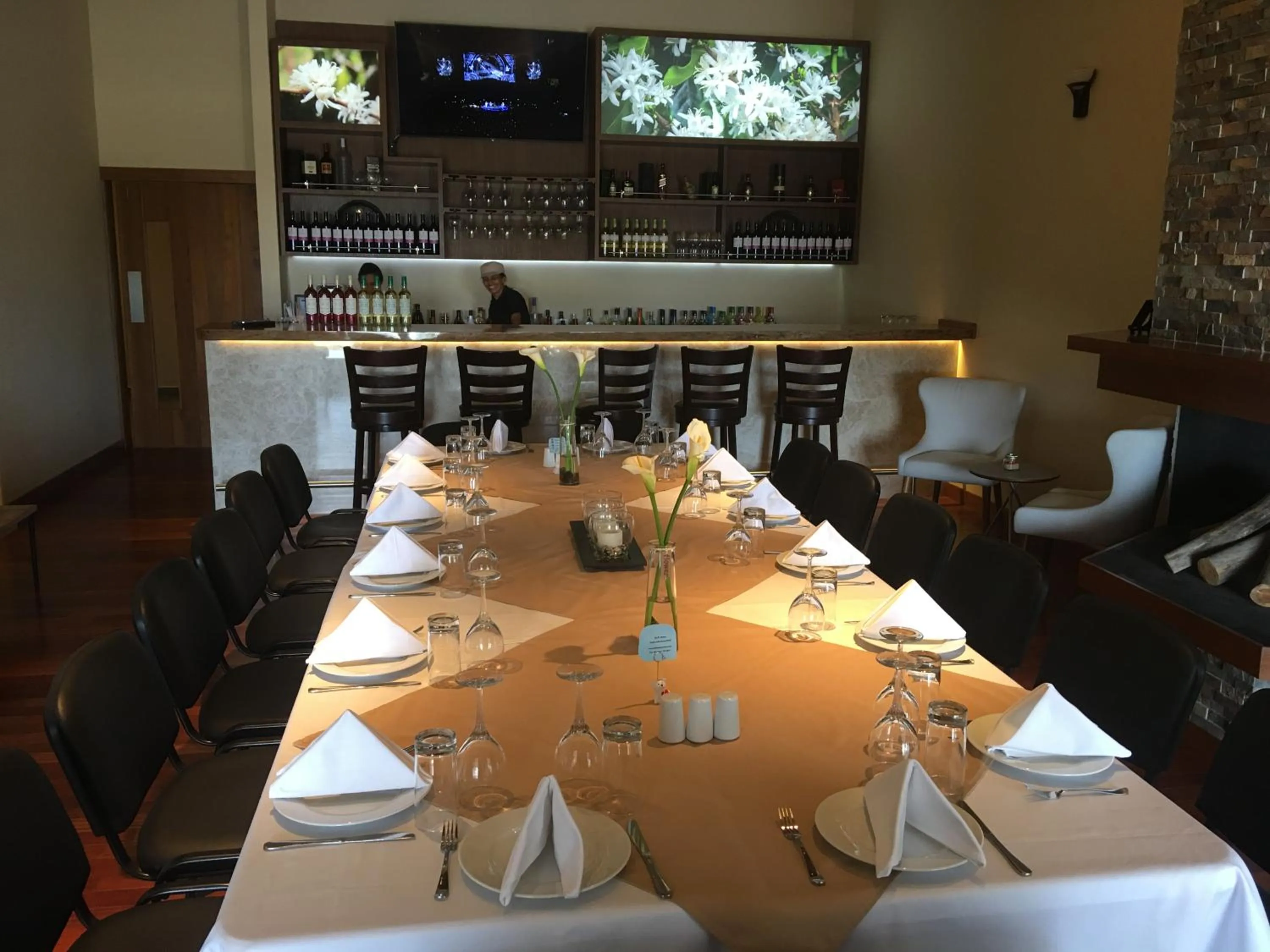 Restaurant/places to eat in Los Brezos Hotel Boutique