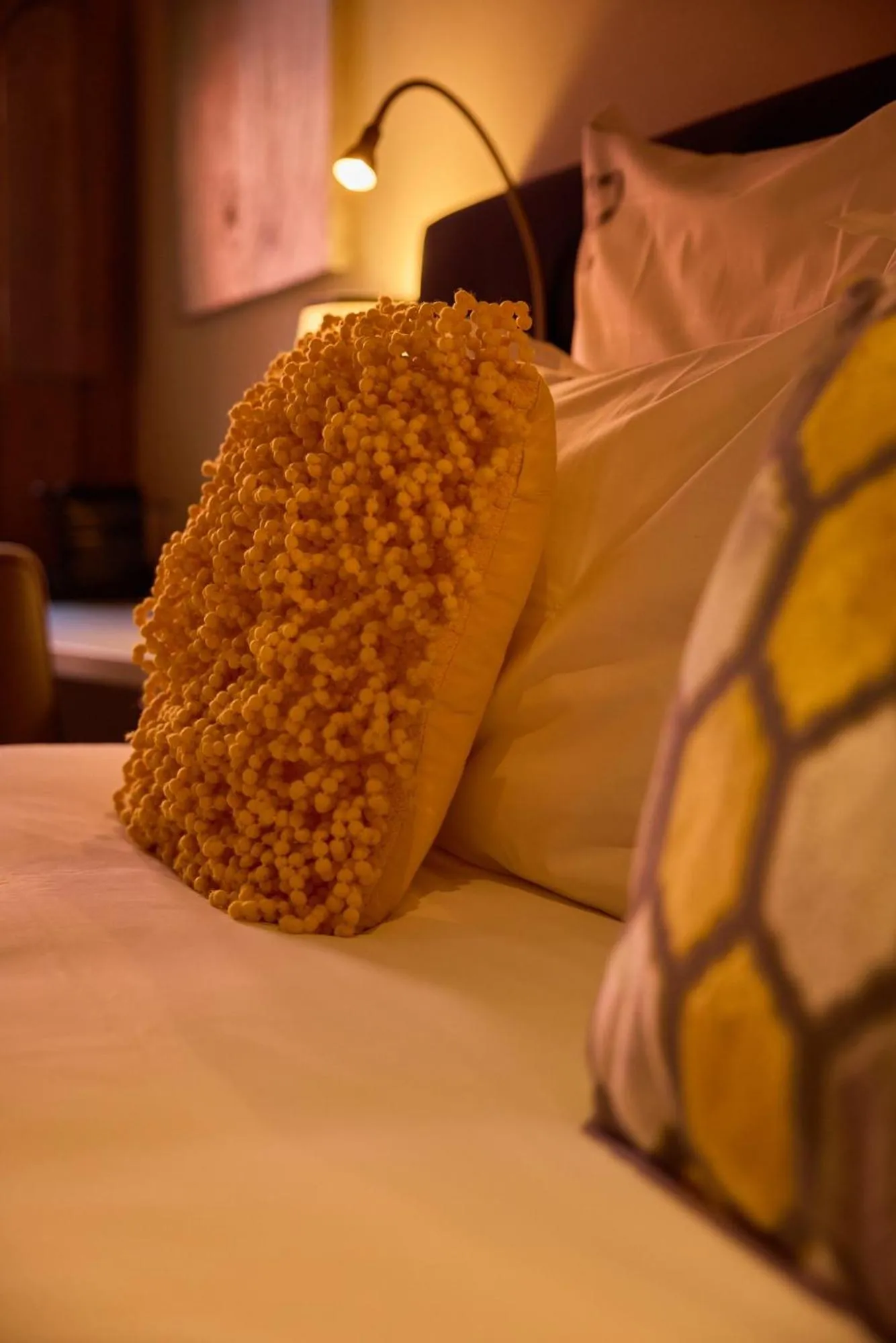 Decorative detail, Bed in B&B Huize Briers