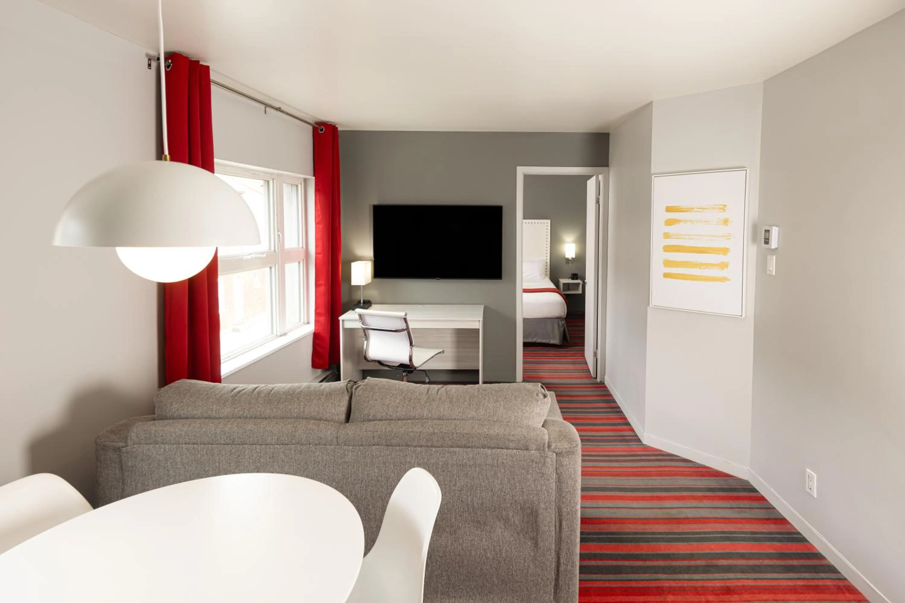 Photo of the whole room, Bed in Hotel du Nord