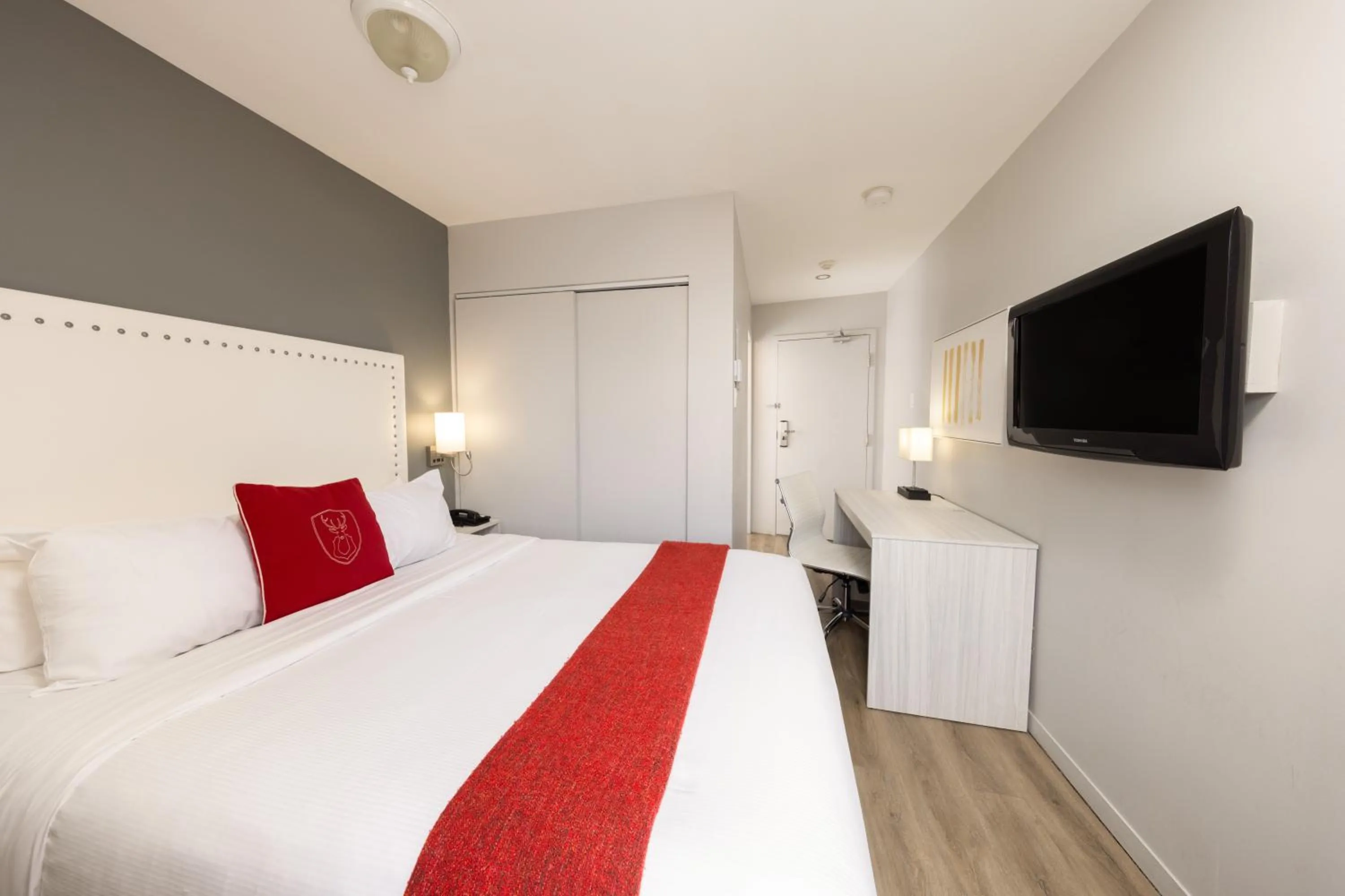 Bedroom, Bed in Hotel du Nord