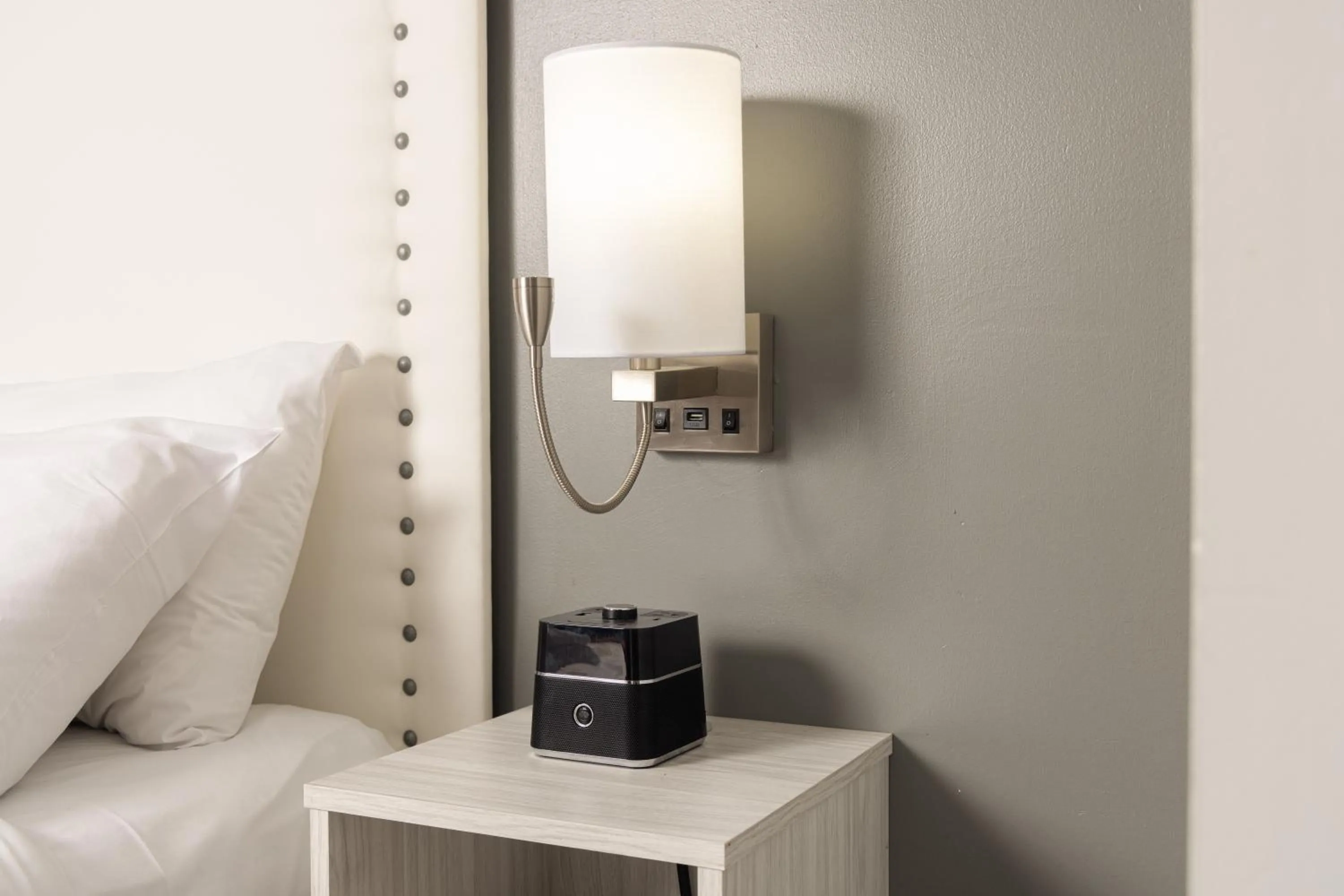 Bedroom in Hotel du Nord