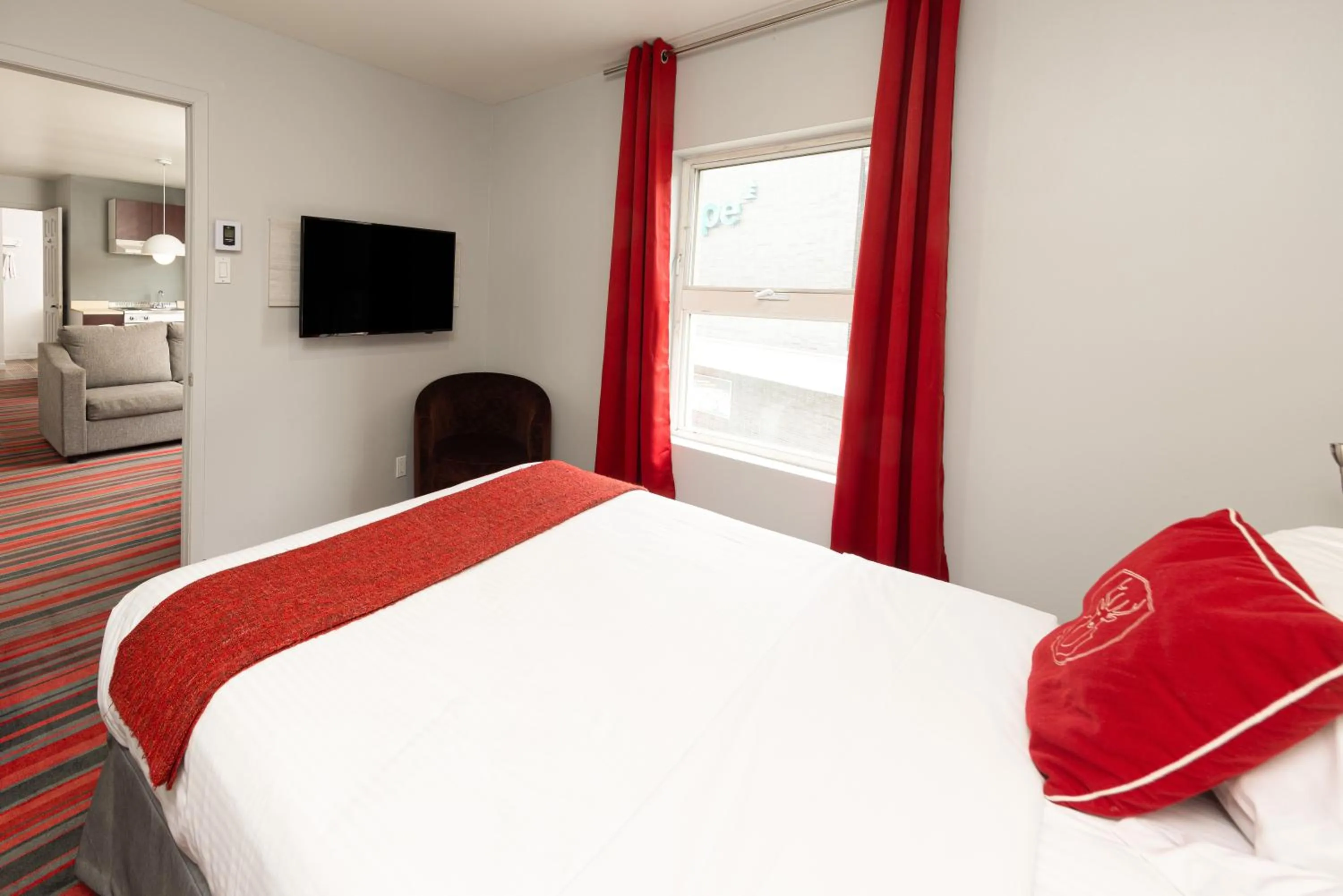 Bedroom, Bed in Hotel du Nord