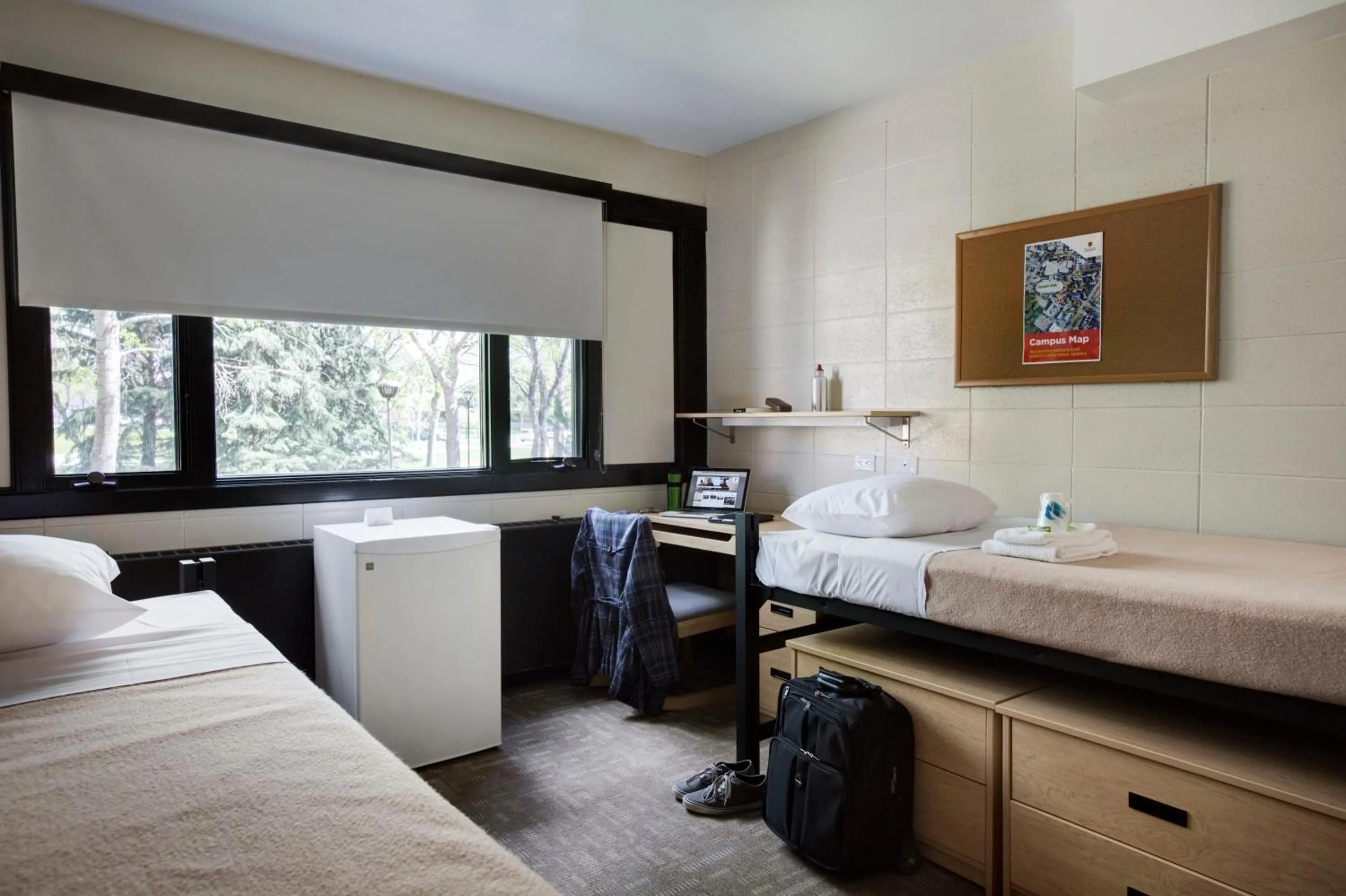 Bed in University of Calgary Accommodations and Events