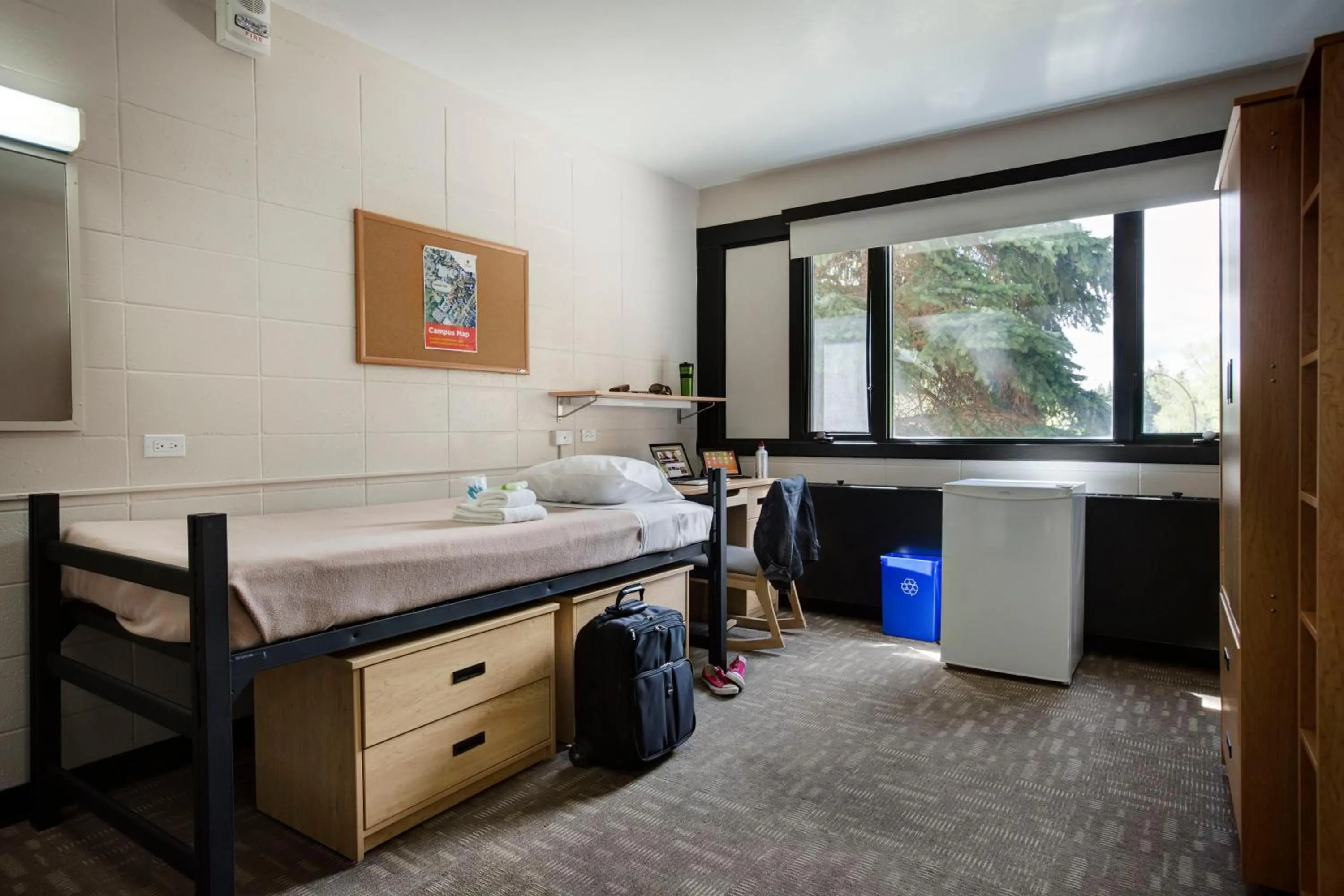 Bed in University of Calgary Accommodations and Events