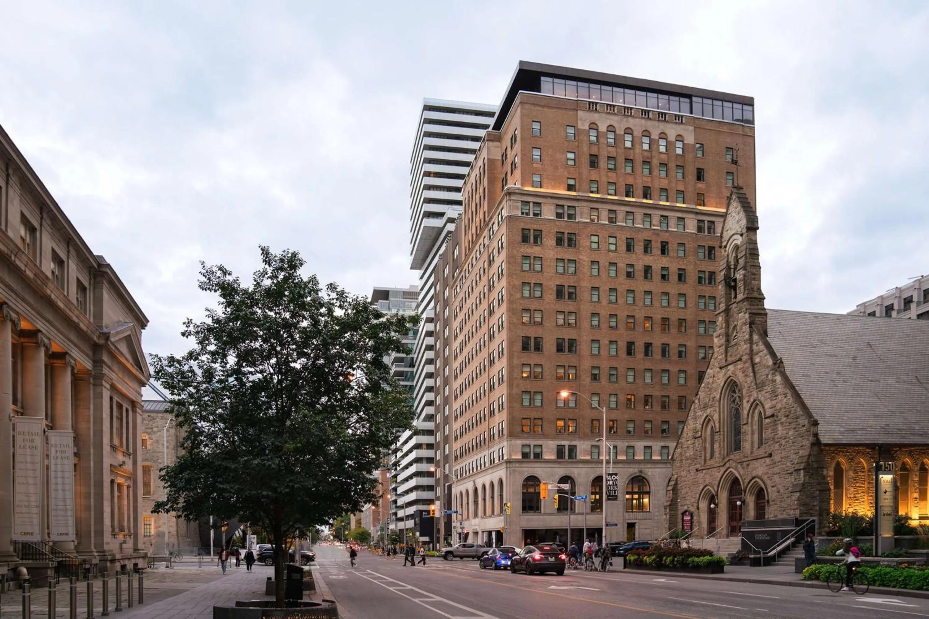 Property building in Park Hyatt Toronto