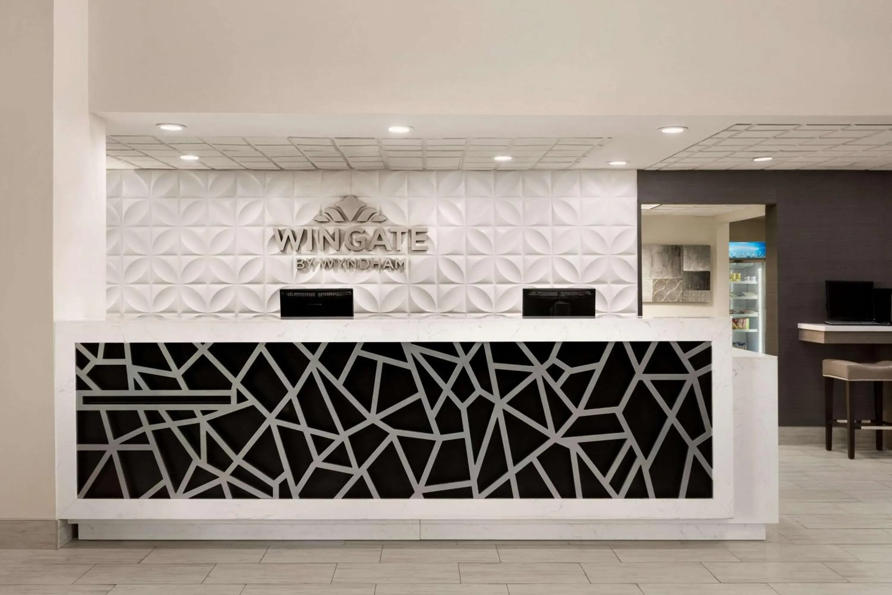 Lobby or reception in Wingate By Wyndham Montgomery Lobby or reception in Wingate By Wyndham Montgomery