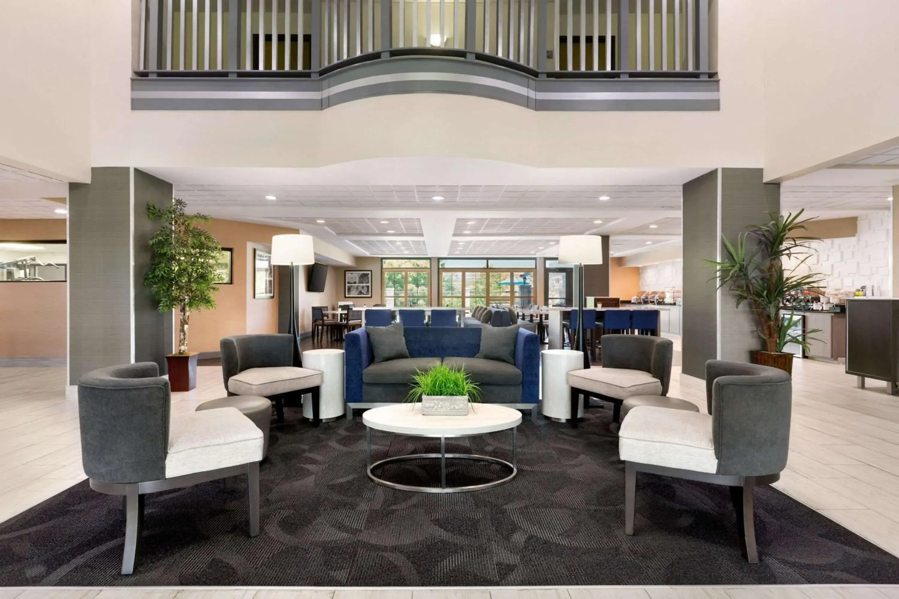 Lobby or reception in Wingate By Wyndham Montgomery Lobby or reception in Wingate By Wyndham Montgomery