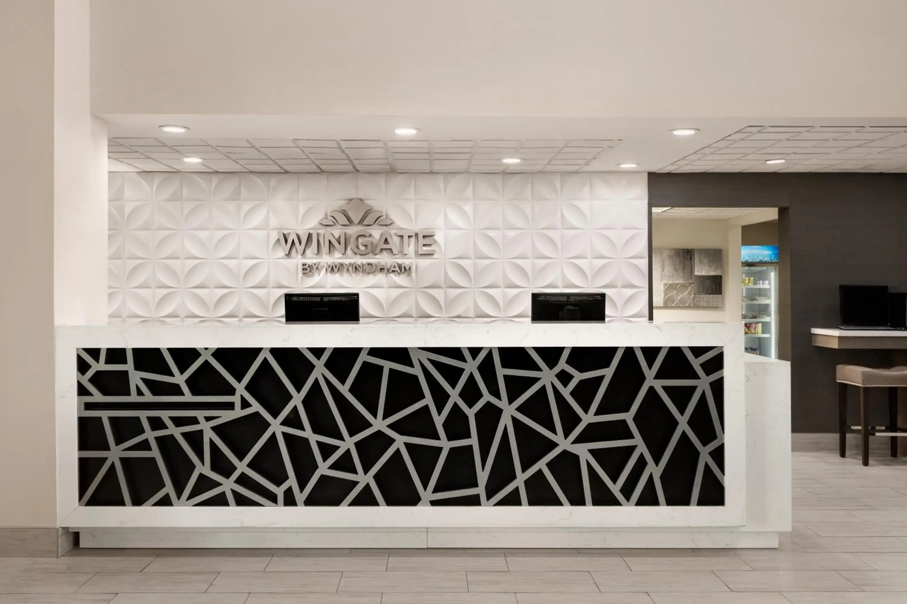Lobby or reception in Wingate By Wyndham Montgomery Lobby or reception in Wingate By Wyndham Montgomery