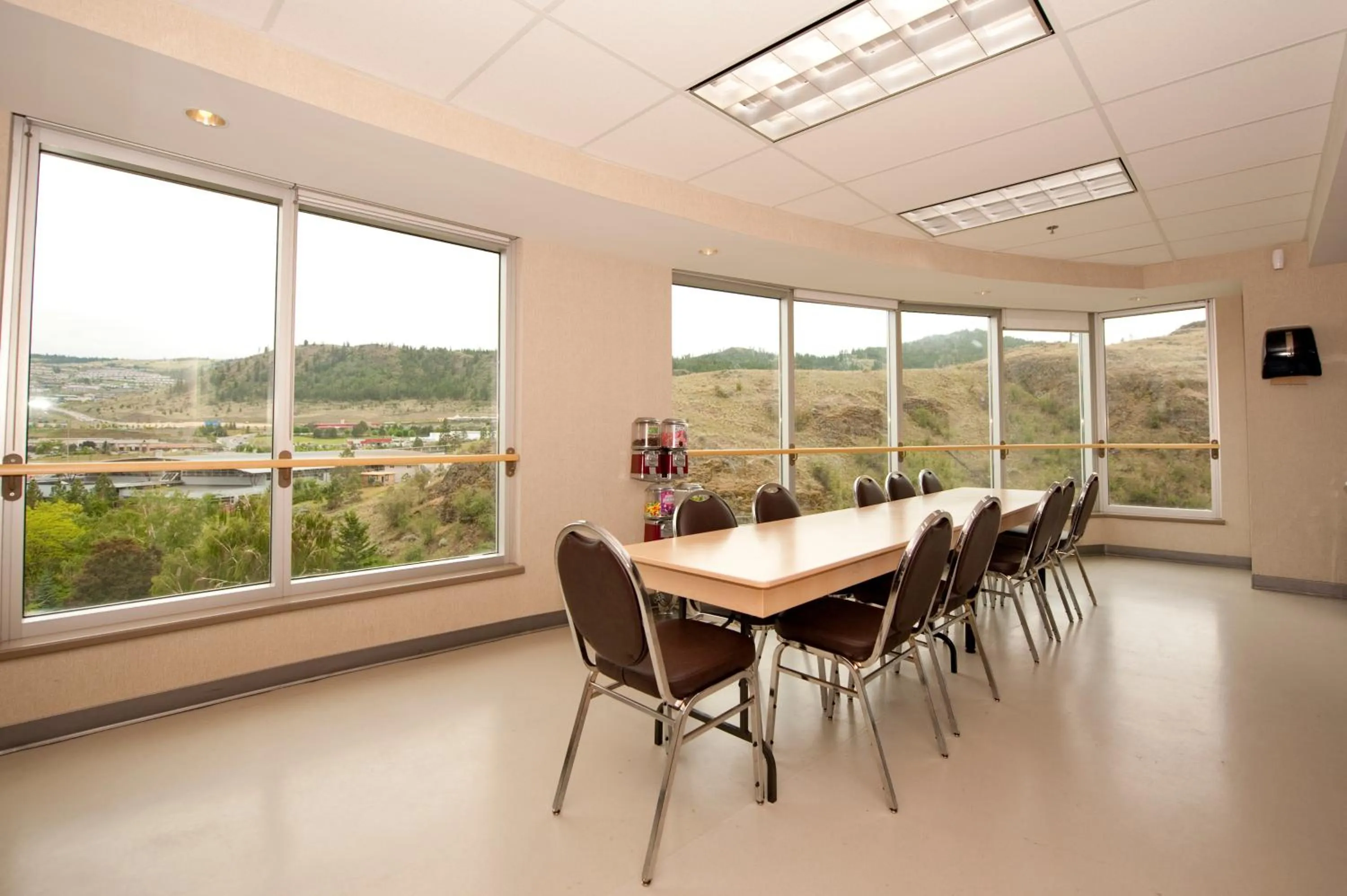 Communal kitchen in Residence & Conference Centre - Kamloops