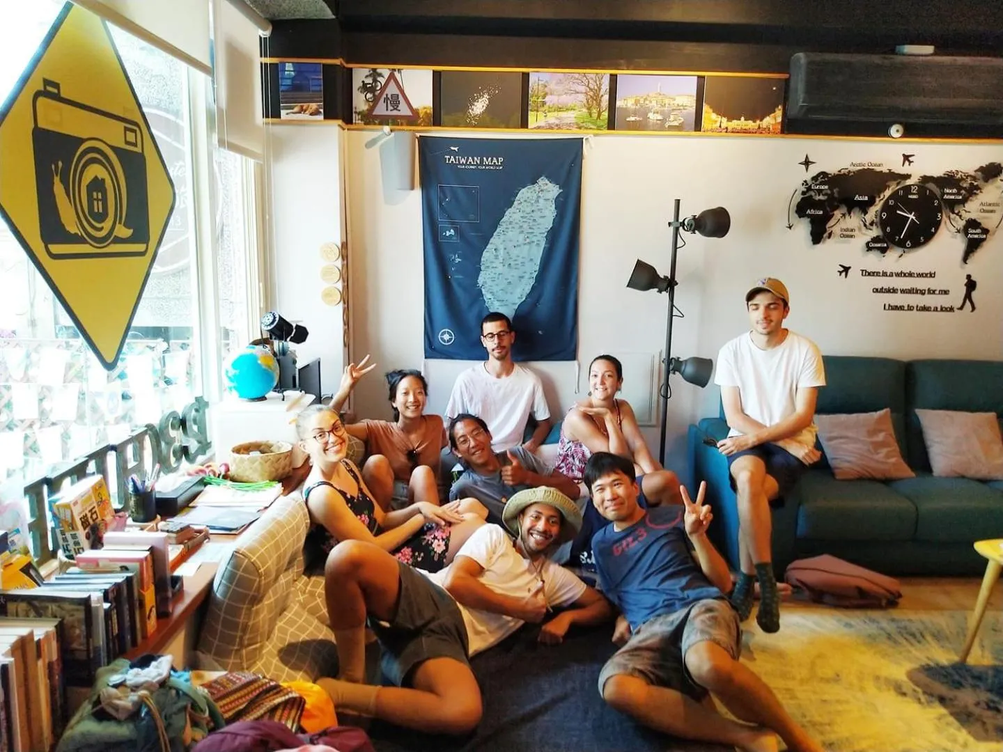 People in 123 Cheers Hostel