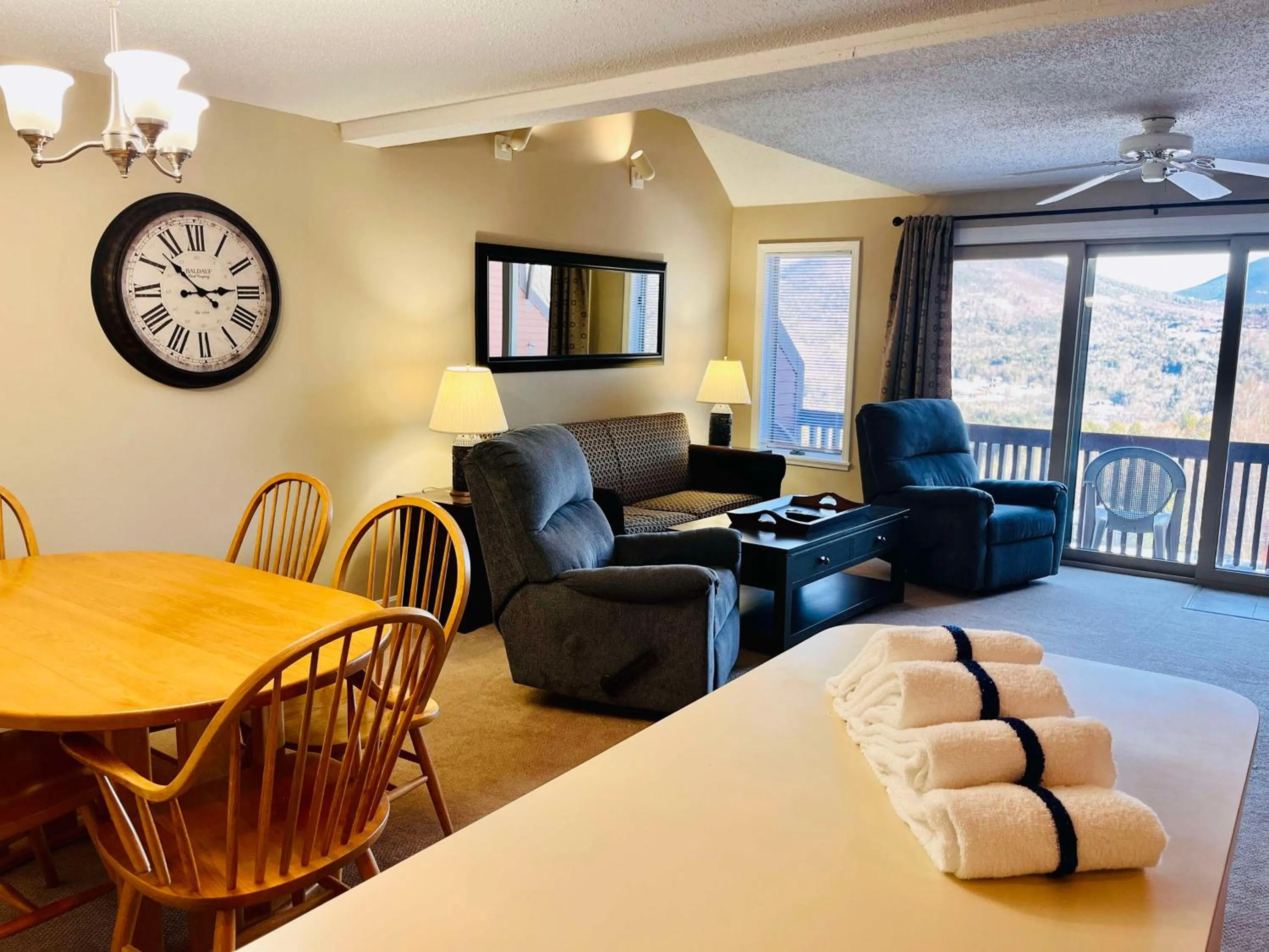 Living room in Nordic Village Condominium Resort