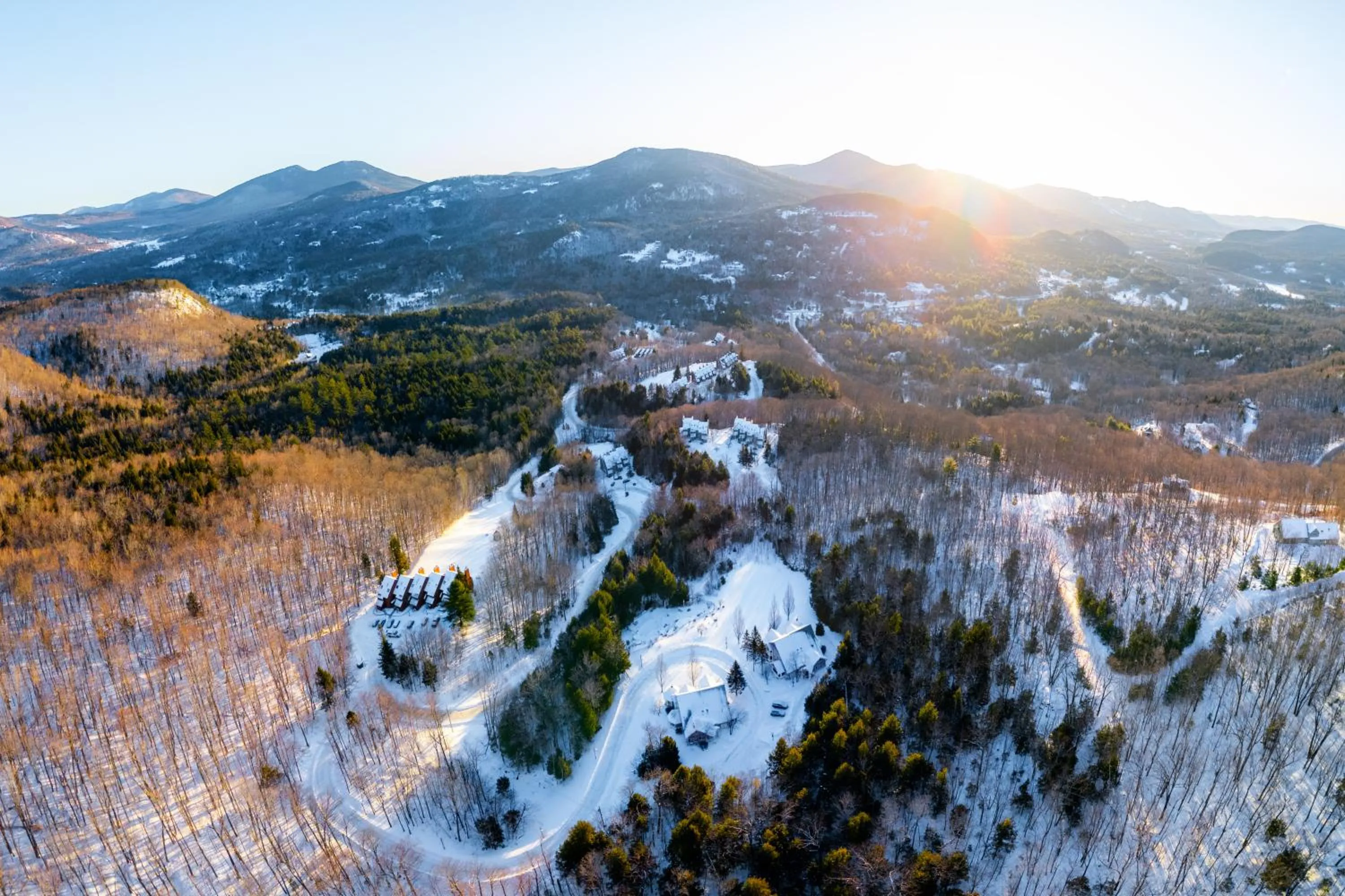 Bird's eye view in Nordic Village Condominium Resort