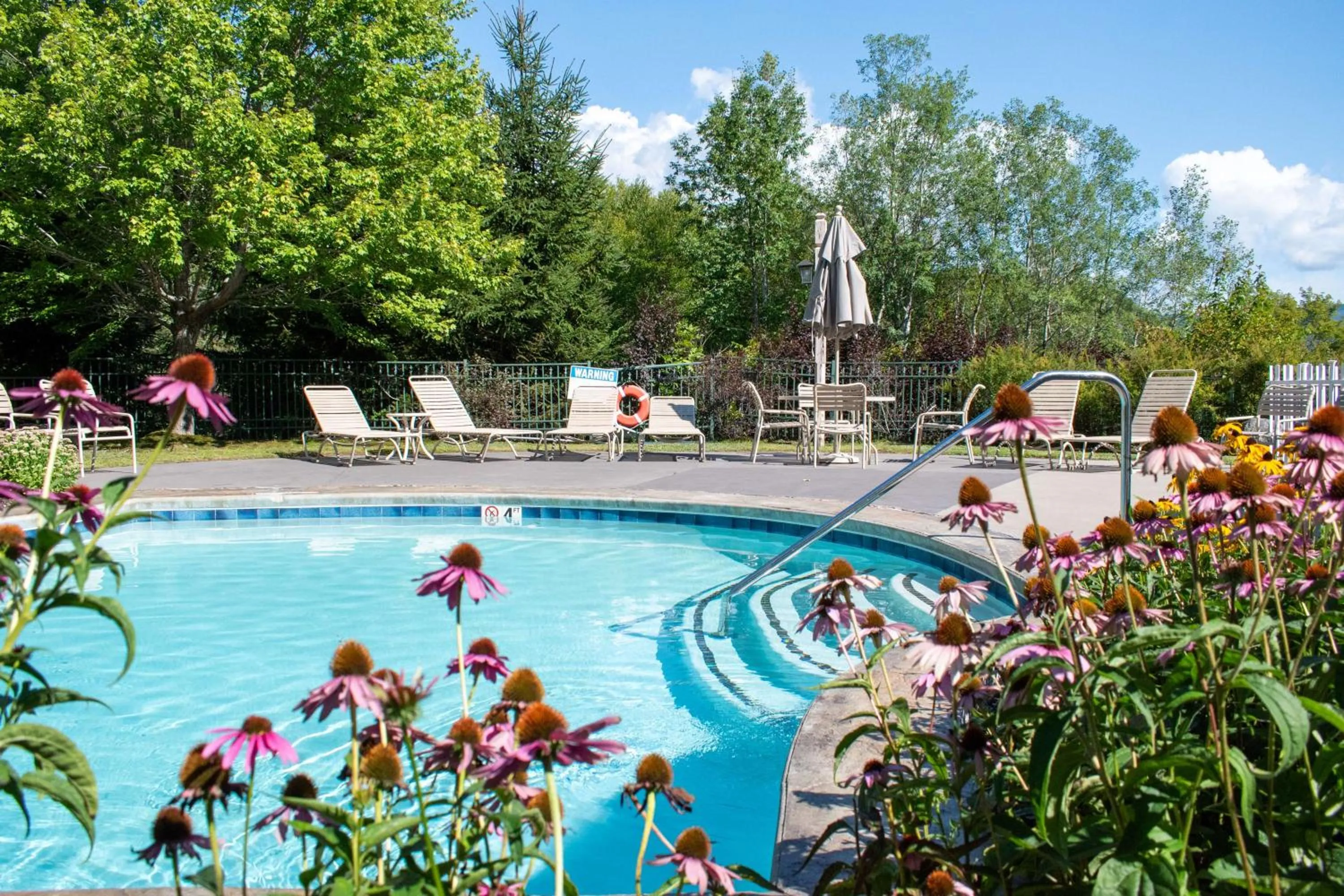 Pool view in Nordic Village Condominium Resort