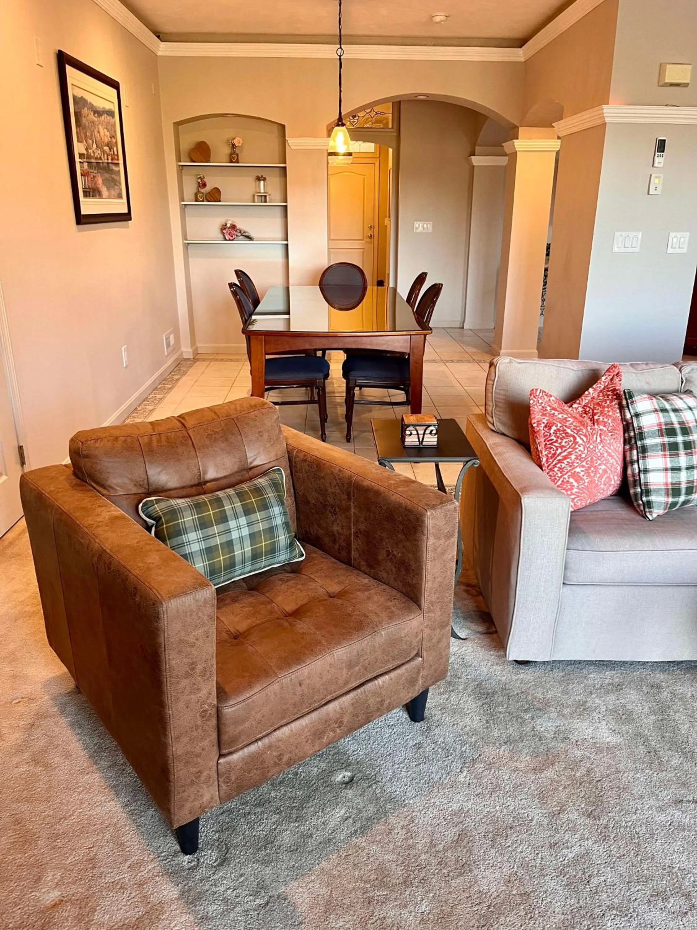 Living room in Nordic Village Condominium Resort