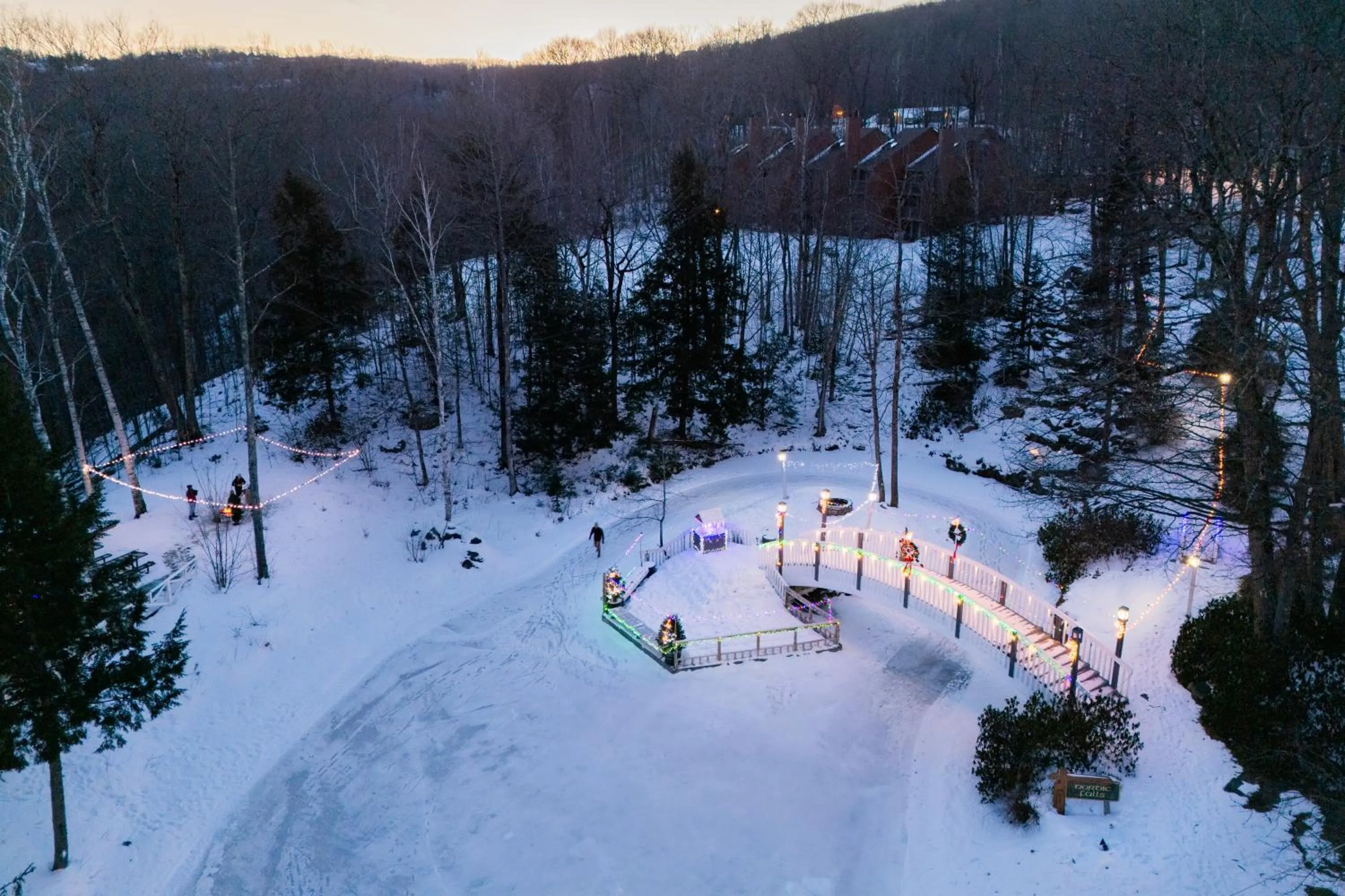 Garden in Nordic Village Condominium Resort