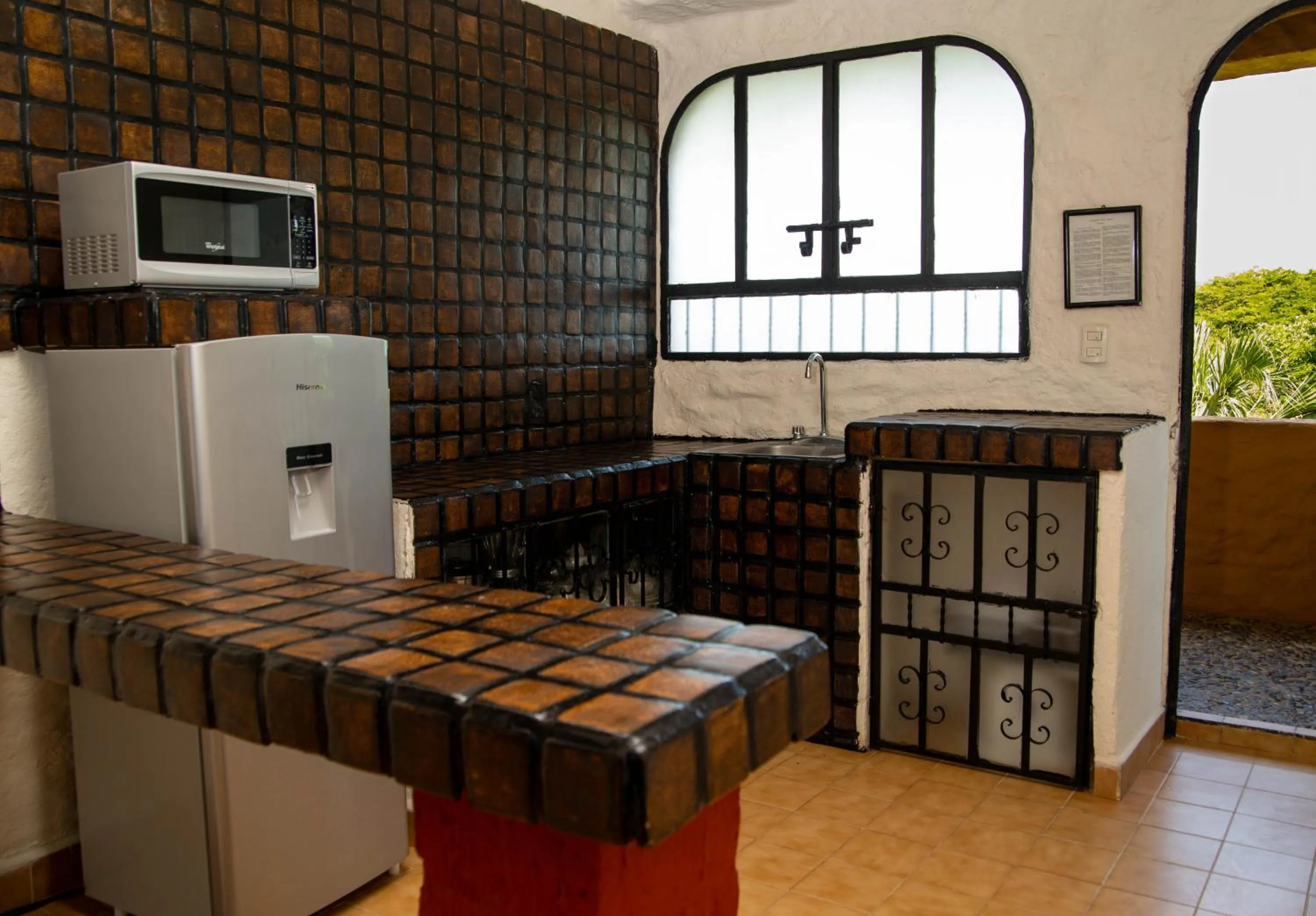 Kitchen or kitchenette in Hotel Puerta Del Mar Ixtapa