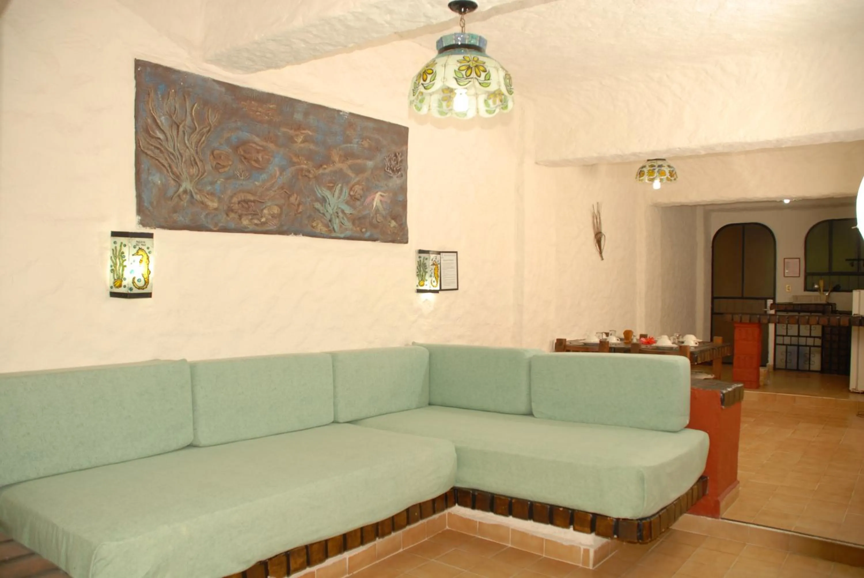 Living room in Hotel Puerta Del Mar Ixtapa