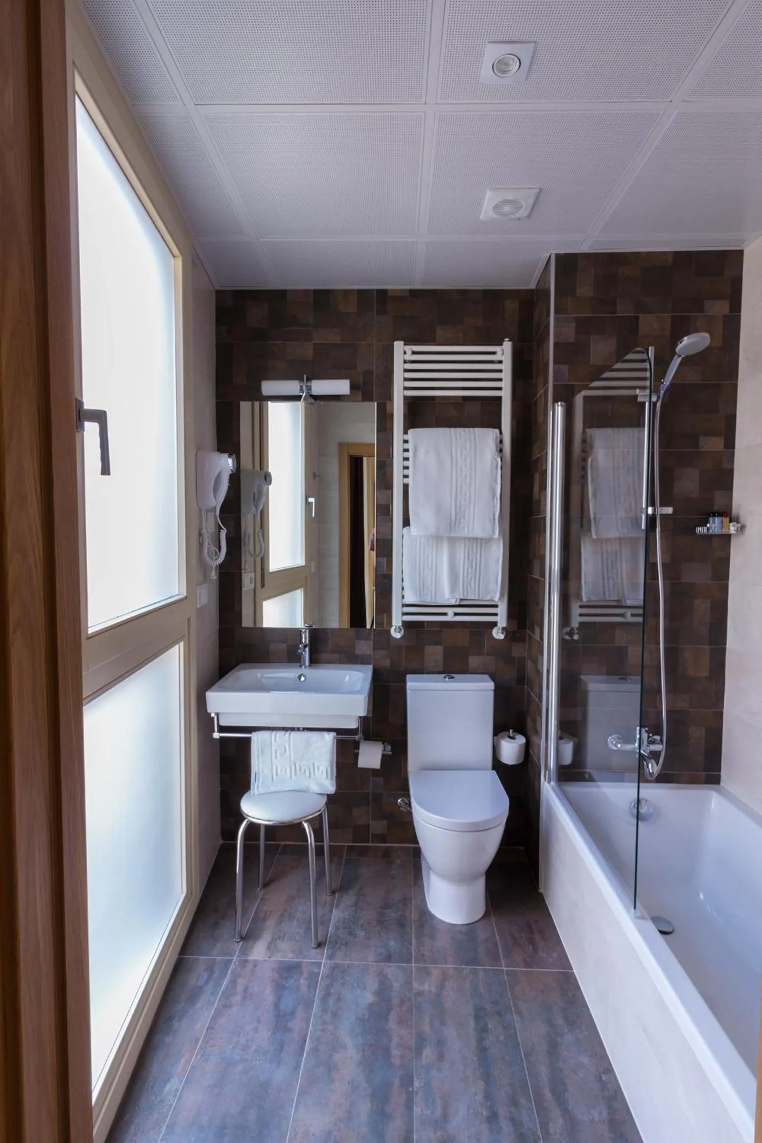 Bathroom in Hotel Novo Cándido