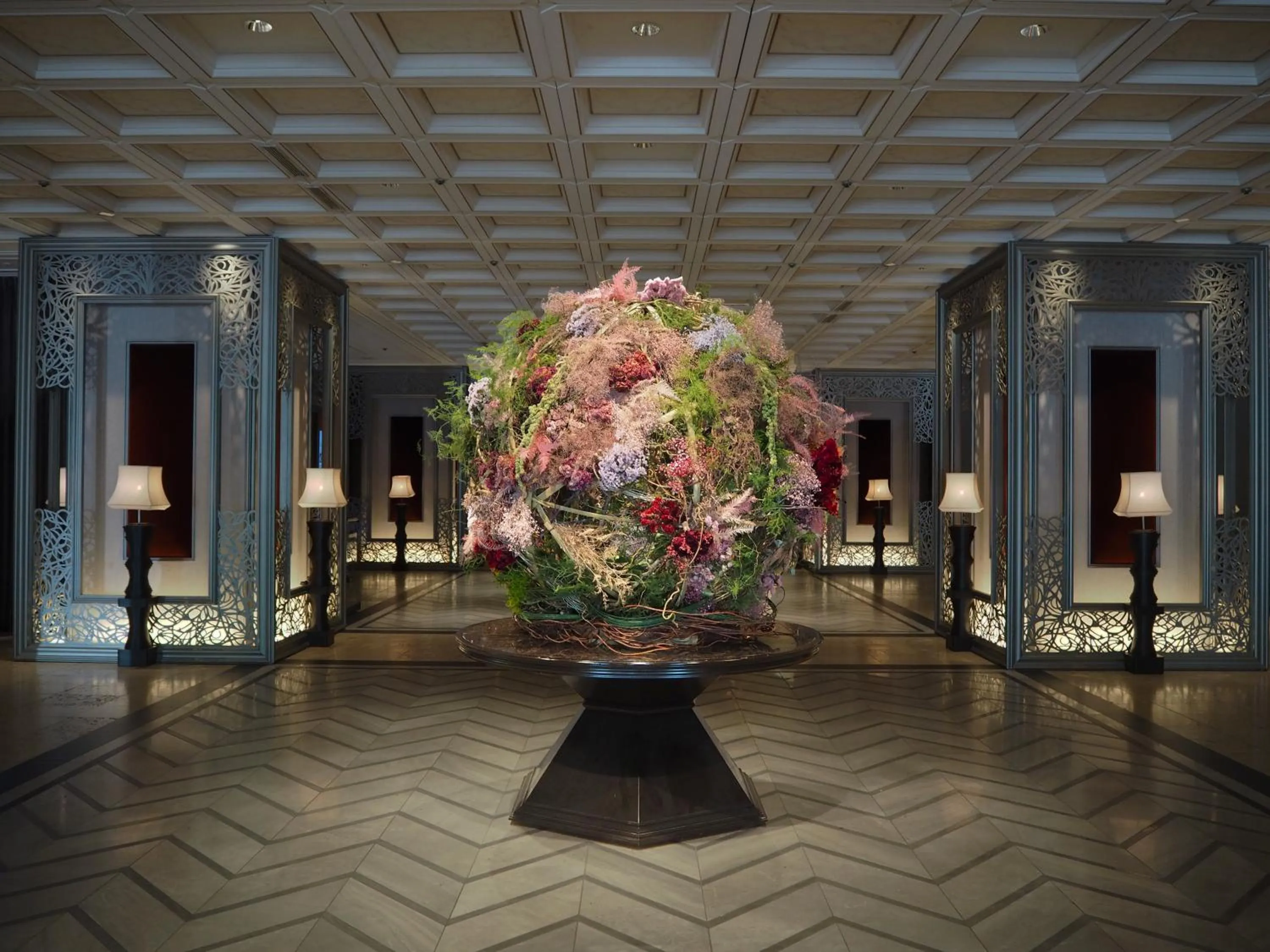 Lobby or reception in Tokyo Prince Hotel